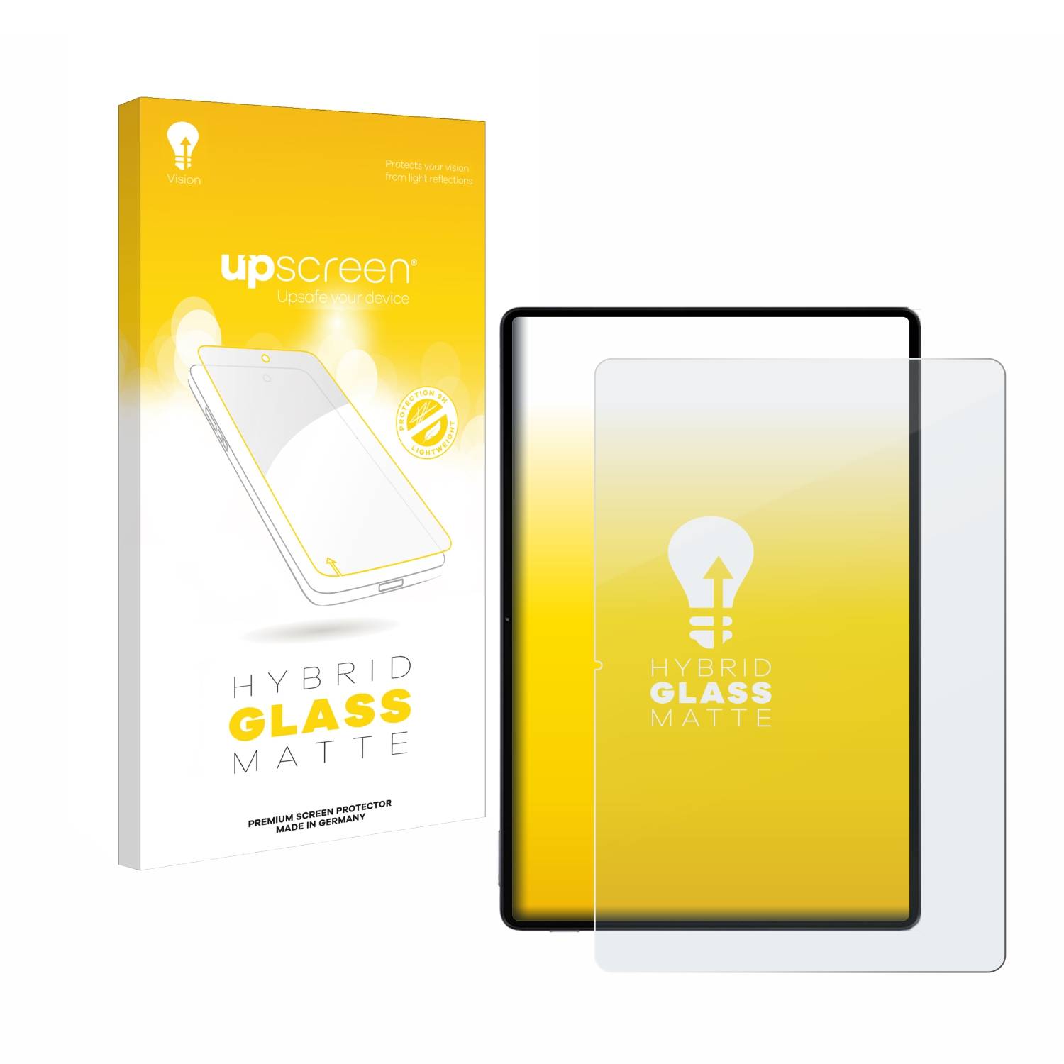 upscreen Hybrid Glas Matt Schutz-Folie für Oukitel OT8