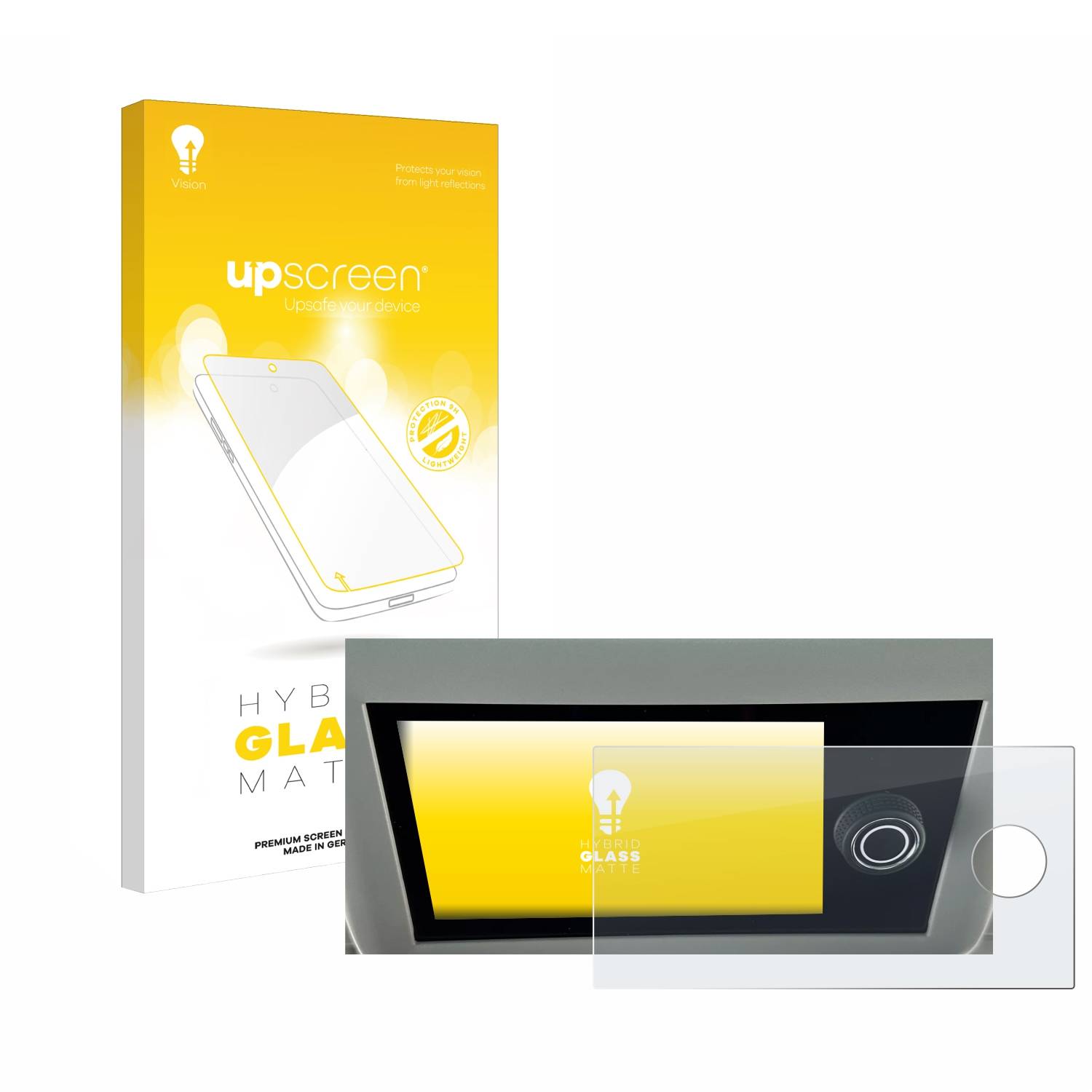 upscreen Hybrid Glas Matt Schutz-Folie für Volkswagen California 6.1