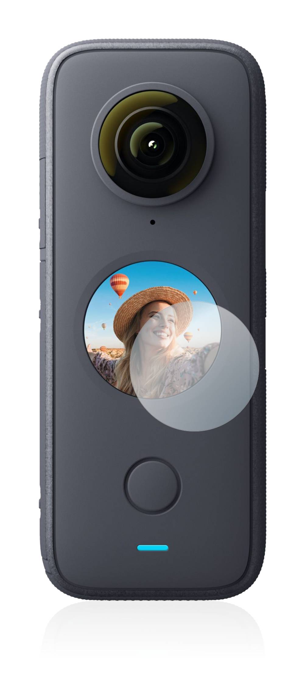 BROTECT AirGlass Flexible Schutz Glas Folie für Insta360 One X2 Klar Transparent