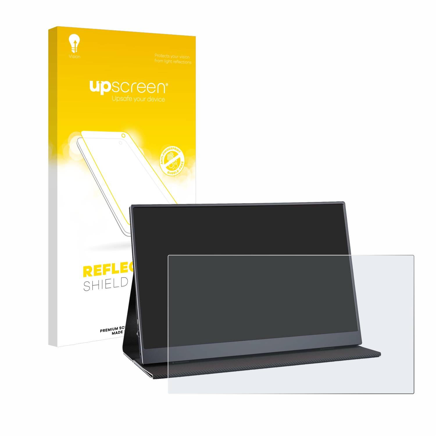 upscreen Reflection Shield Matt Schutzfolie für MOMODS Portable Monitor (15.6)