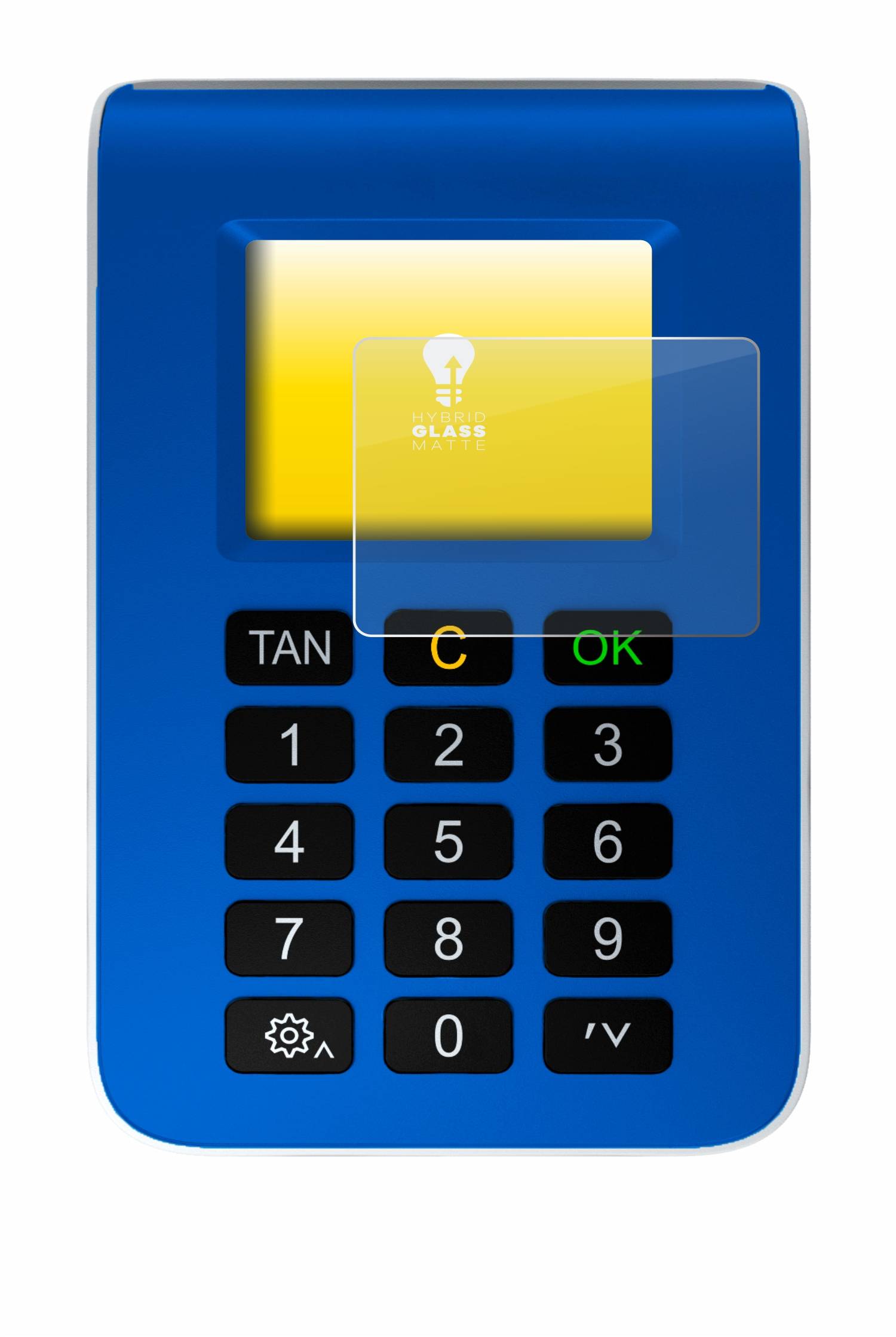 upscreen Hybrid Glas Matt Schutz-Folie für REINER SCT tanJack photo QR