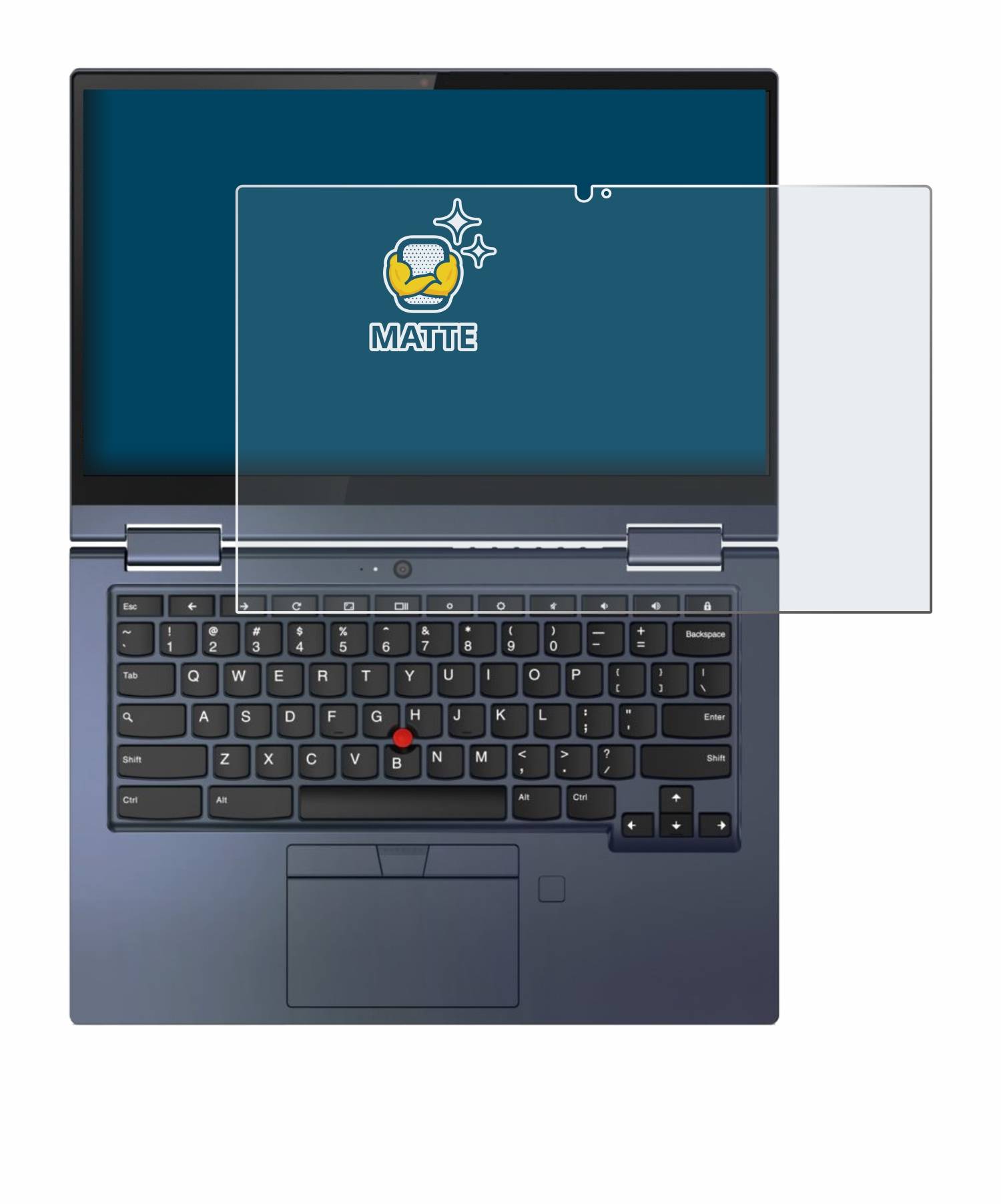 BROTECT Entspiegelungs-Folie für Lenovo ThinkPad C13 Yoga Gen 1