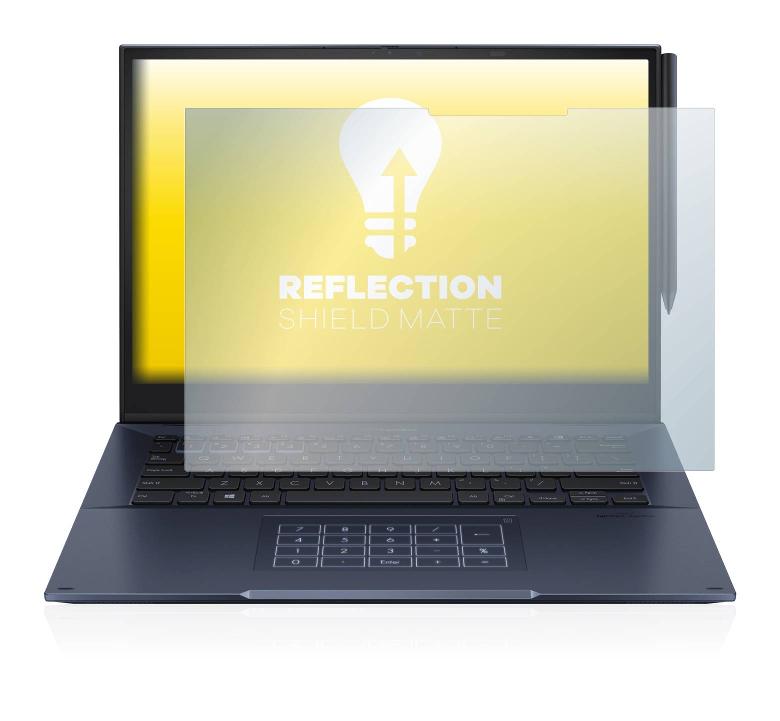 upscreen Reflection Shield Matt Schutzfolie für ASUS ExpertBook B7 Flip