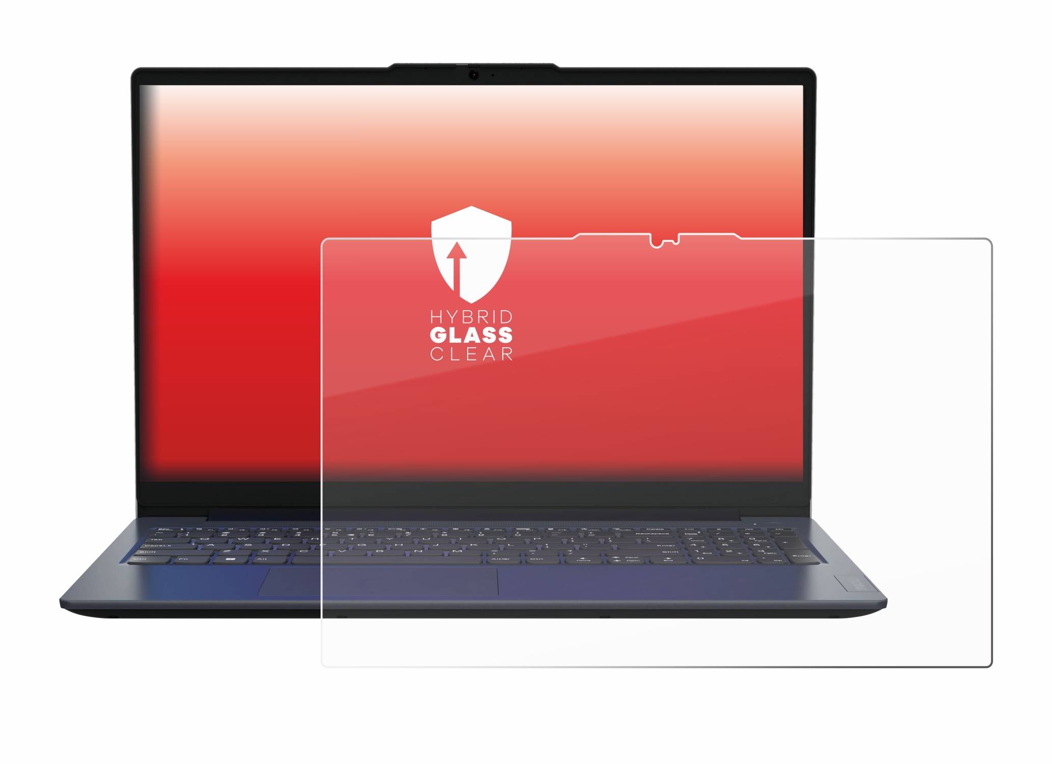 upscreen Hybrid Glas Schutz-Folie für MEDION E15235 15.6