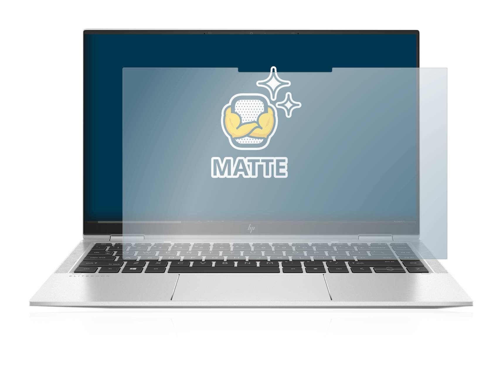 BROTECT Schutzfolie für HP Elitebook x360 1040 G7 Folie Matt Entspiegelt