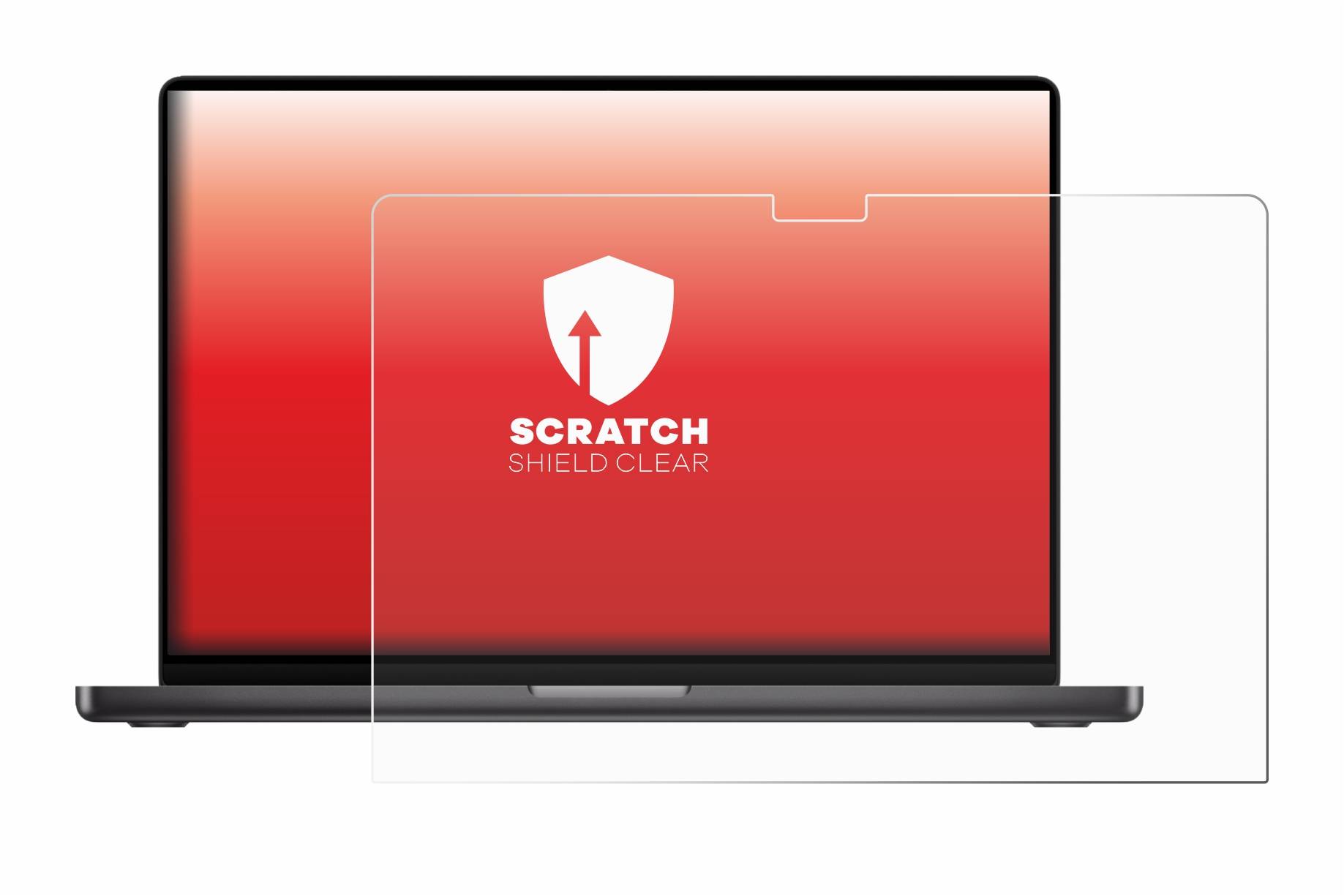 upscreen Scratch Shield Schutzfolie für Apple MacBook Pro 16 2023 M3