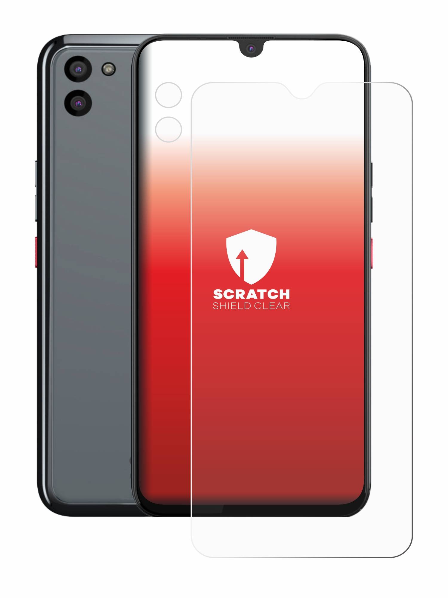 upscreen Scratch Shield Schutzfolie für Gigaset GS5 PRO SE (Display+Kamera)
