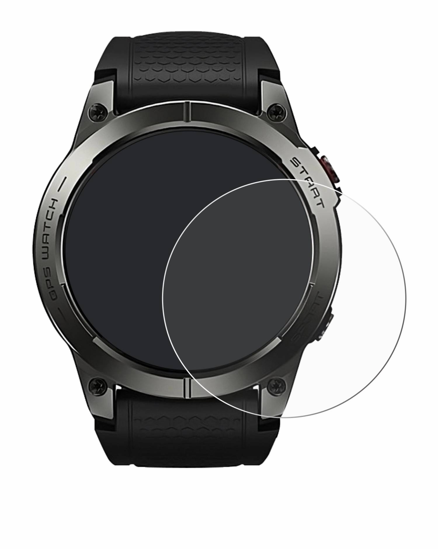 upscreen Scratch Shield Schutzfolie für Zeblaze Stratos 3
