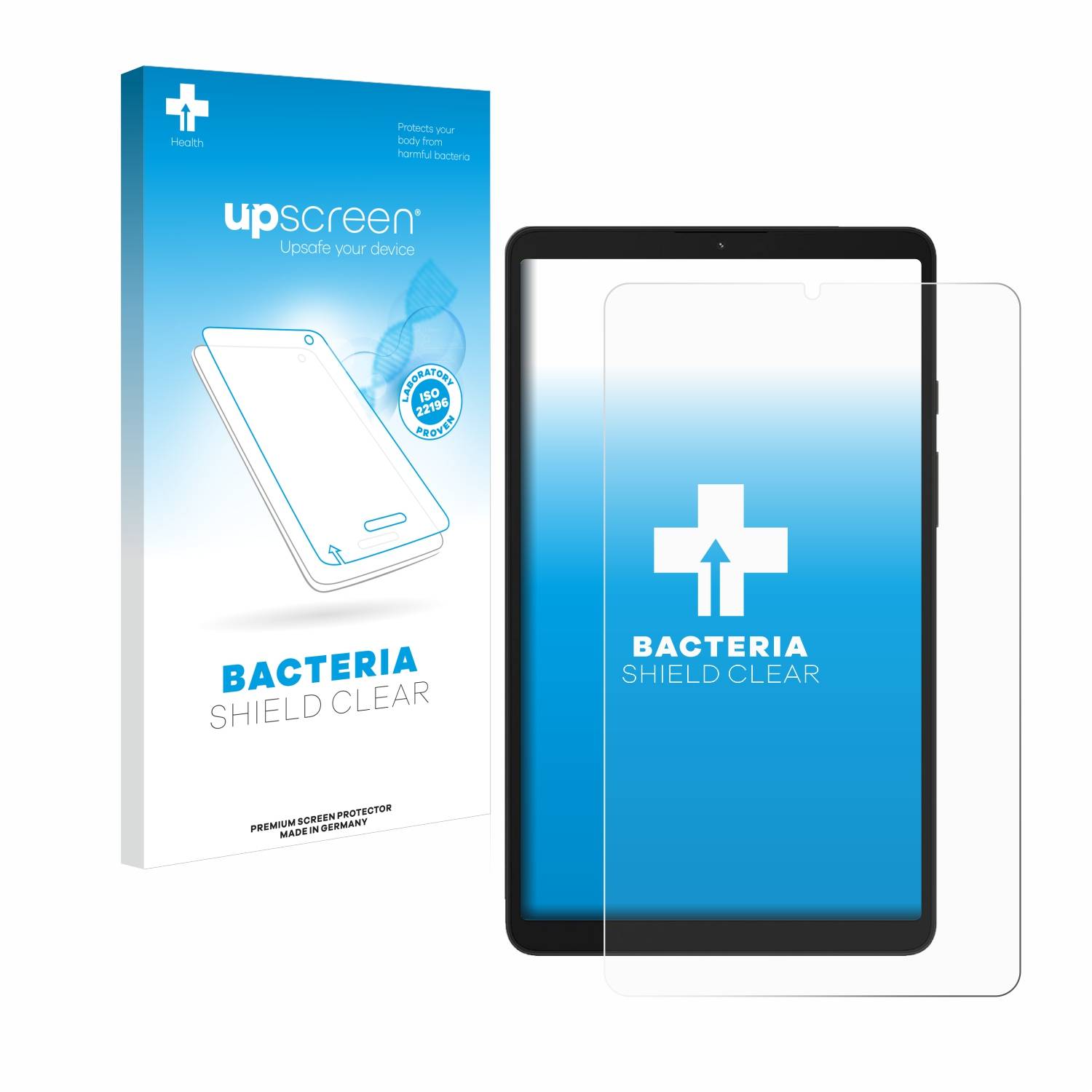 upscreen Bacteria Shield Schutzfolie für Samsung Galaxy Tab A9 WiFi - Antibakteriell