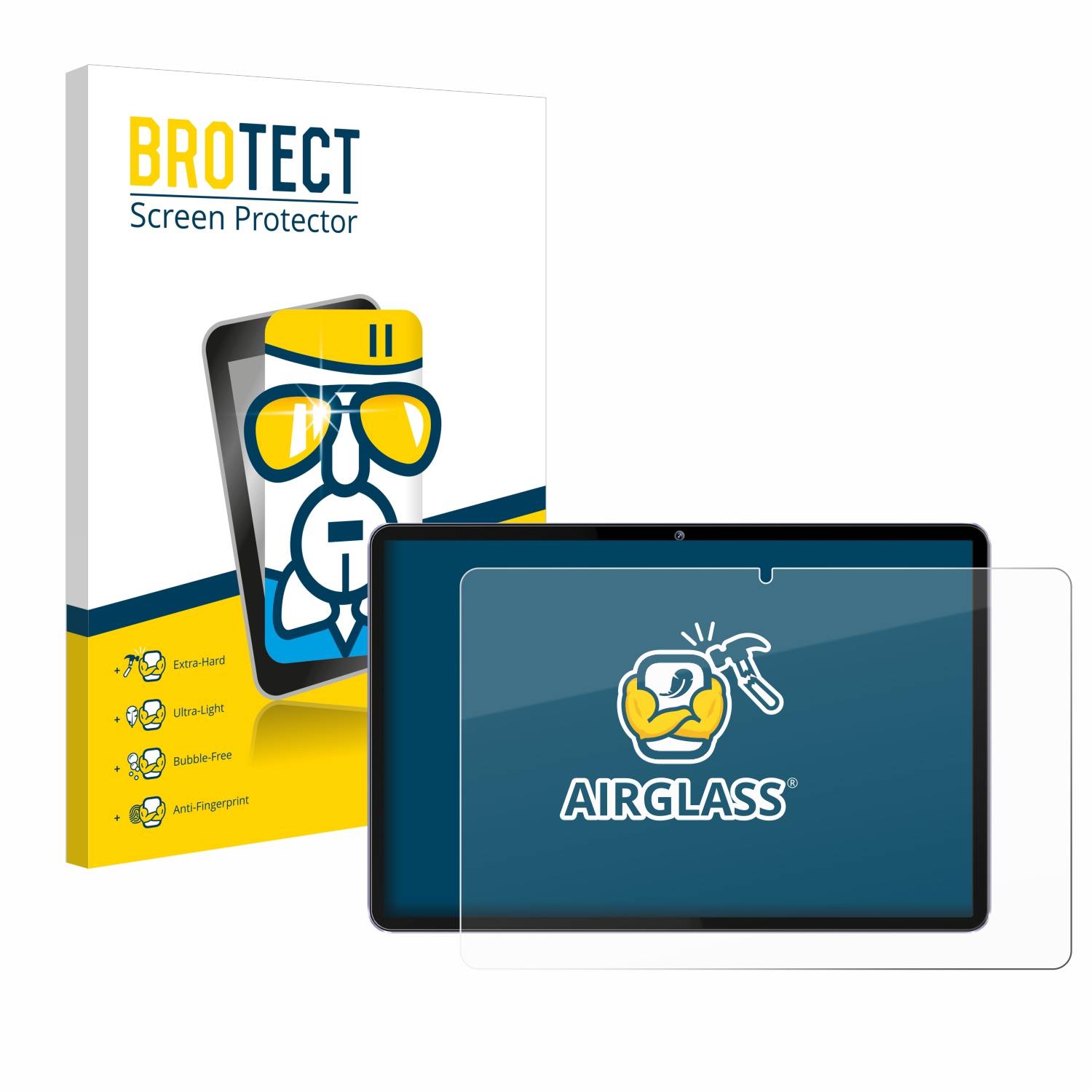 BROTECT AirGlass Glas Panzer-Folie für Oukitel OT6 - Schutzglas