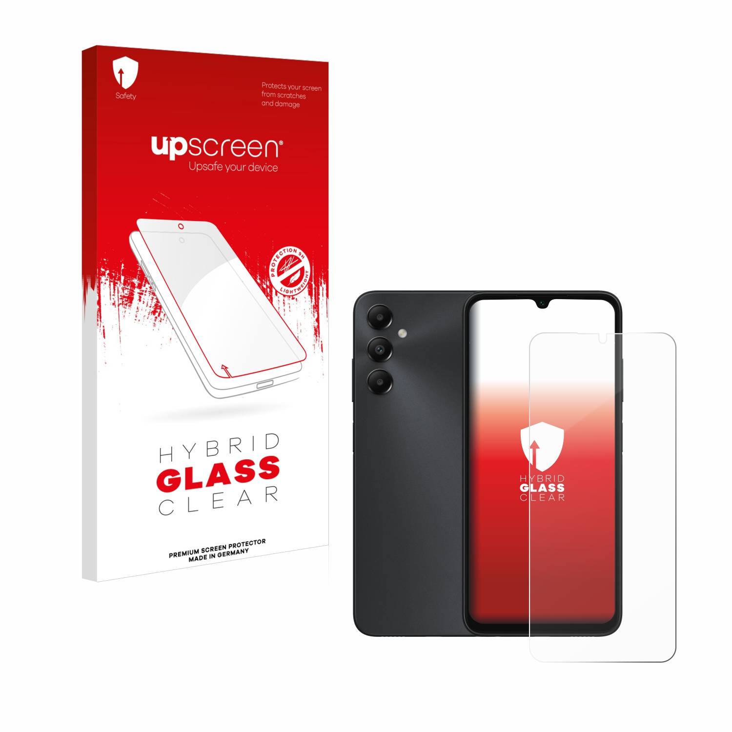upscreen Hybrid Glas Schutz-Folie für Samsung Galaxy A05s