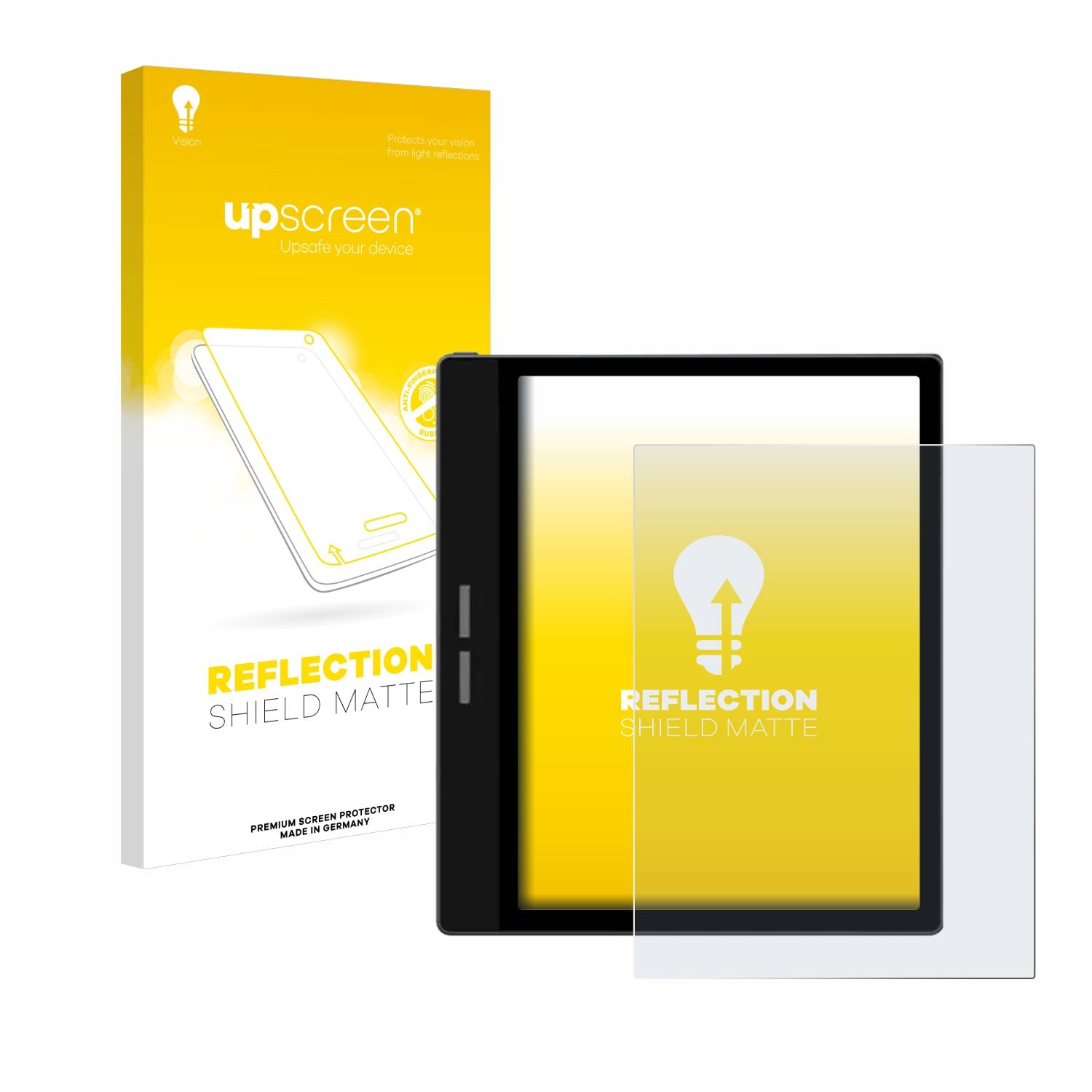 upscreen Reflection Shield Matt Schutzfolie für Bigme B751C