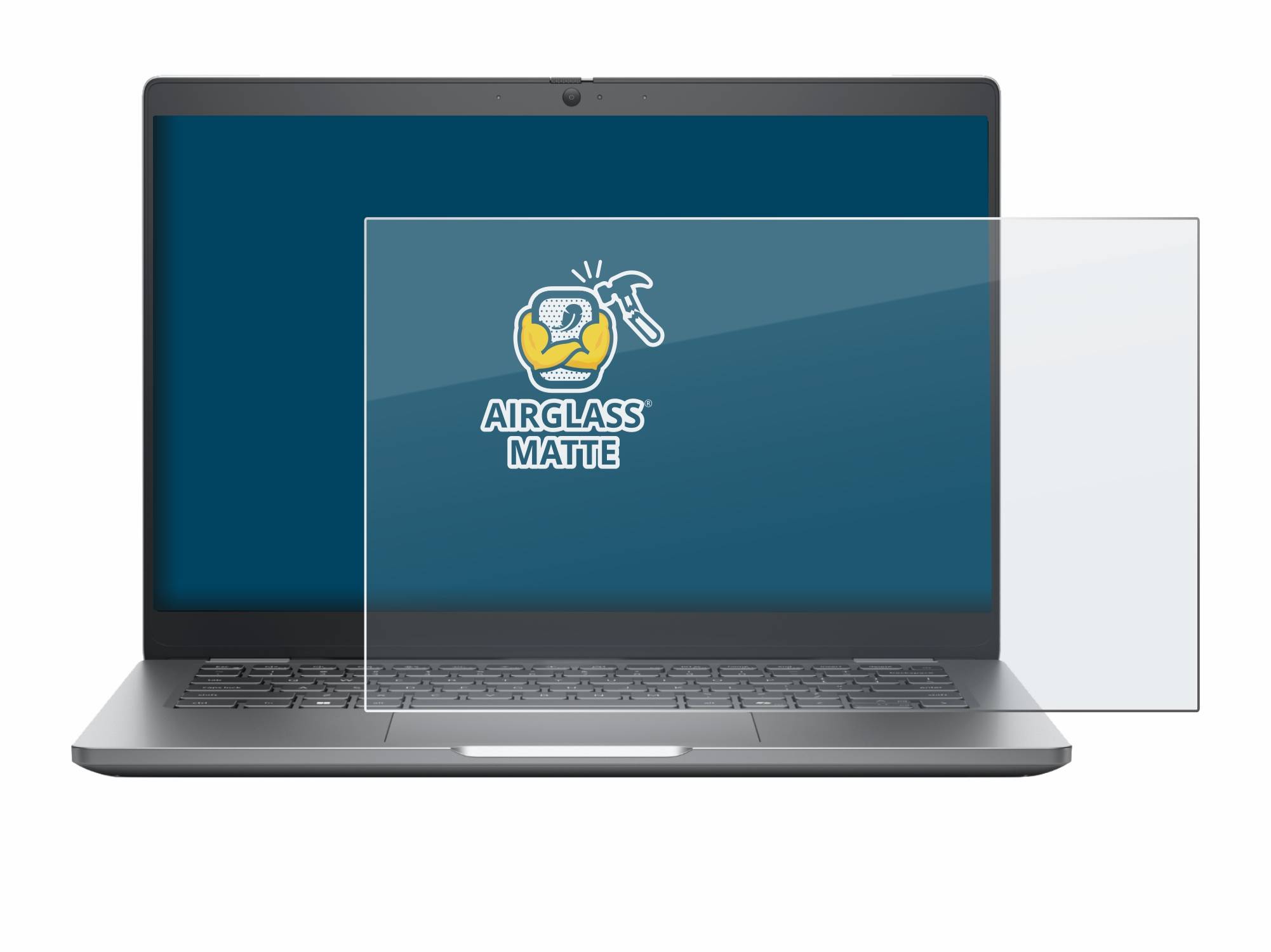 BROTECT AirGlass Flexible Schutz Glas Folie für Dell Latitude 5350 Laptop Matt Entspiegelt