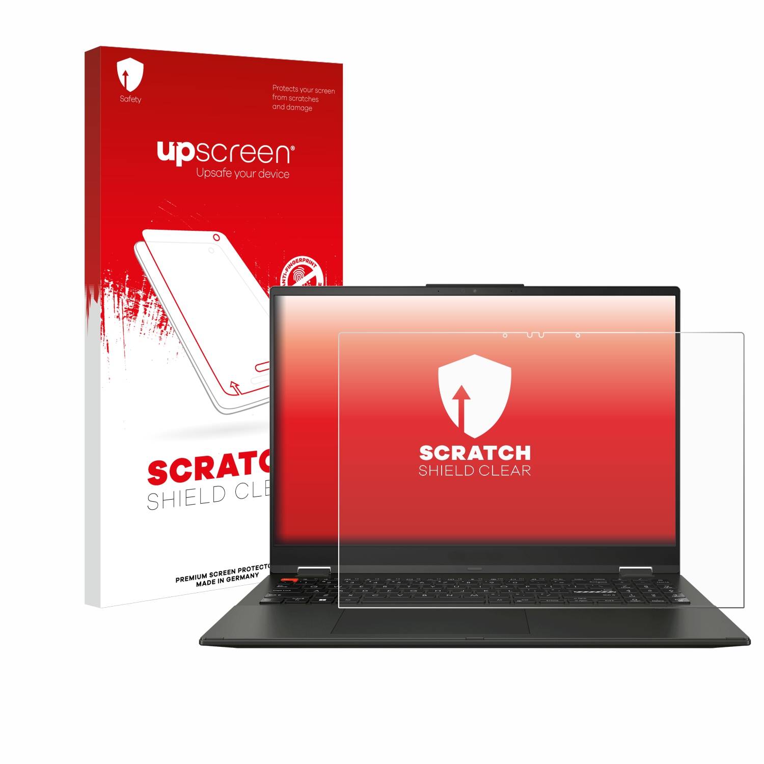 upscreen Scratch Shield Schutzfolie für ASUS Vivobook S 16 Flip TN3604