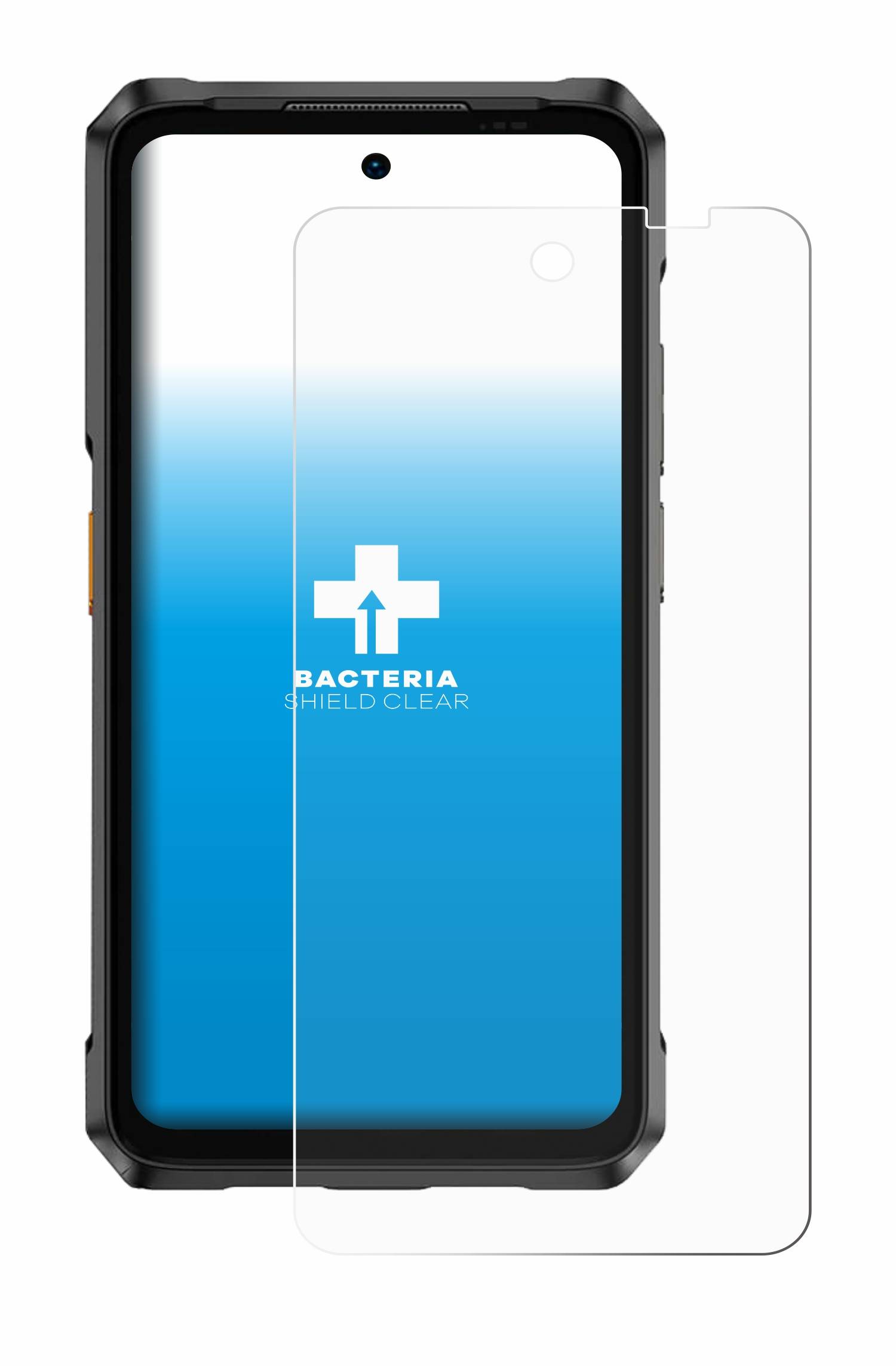 upscreen Schutzfolie für Ulefone Armor 26 Ultra Antibakterielle Folie Klar Anti-Kratzer