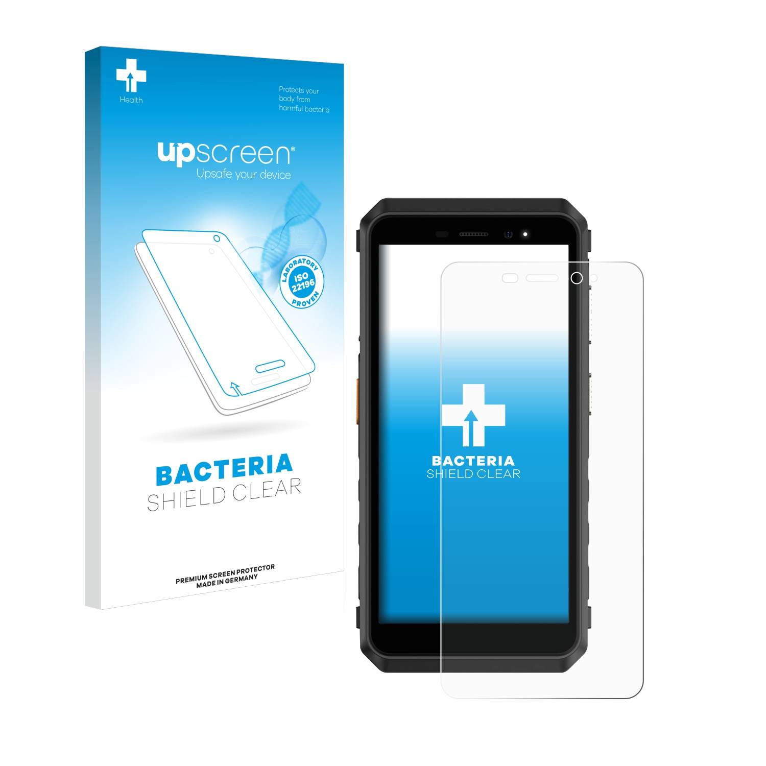 upscreen Bacteria Shield Schutzfolie für Ulefone Power Armor X11 Pro - Antibakteriell