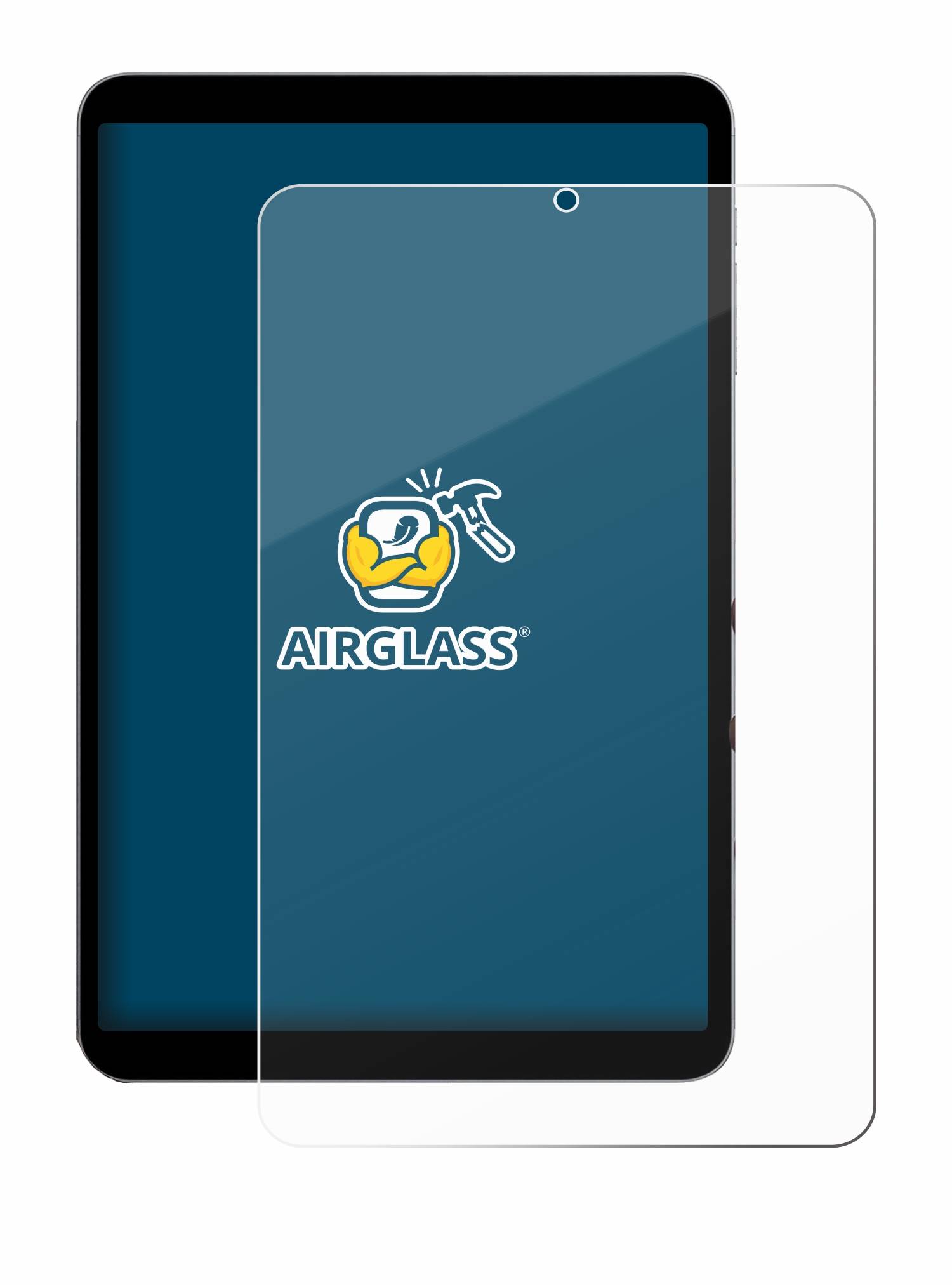 BROTECT AirGlass Flexible Schutz Glas Folie für Alldocube iPlay 50 mini Pro Klar Transparent