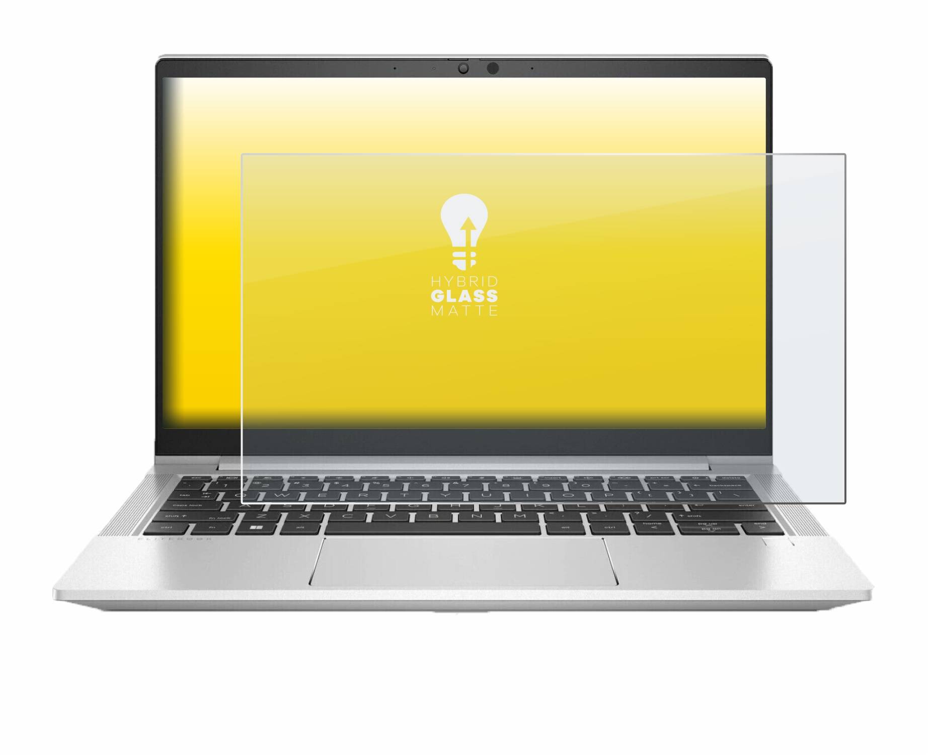 upscreen Hybrid Glas Matt Schutz-Folie für HP EliteBook 630 G9