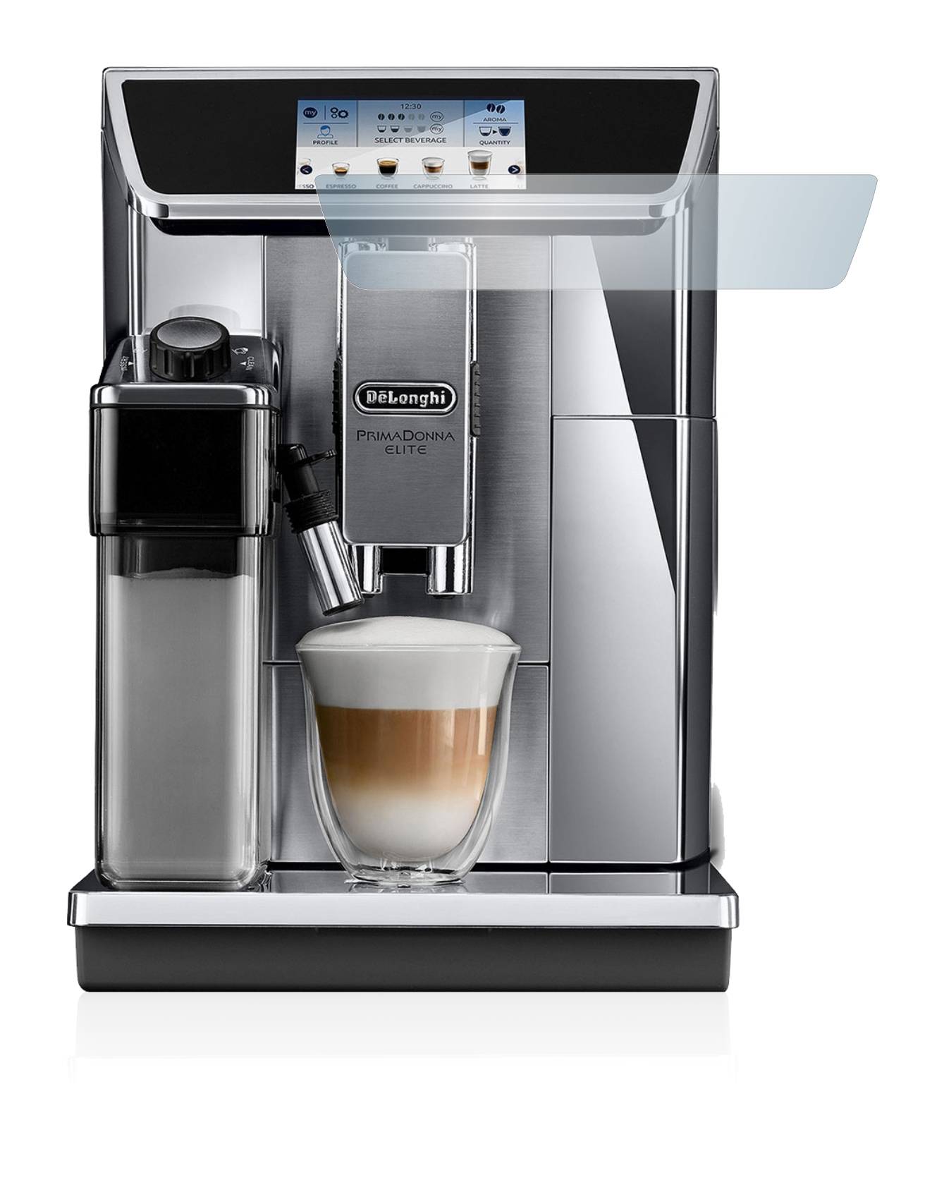 upscreen Reflection Shield Matt Schutzfolie für DeLonghi PrimaDonna Elite Experience ECAM656.85.MS