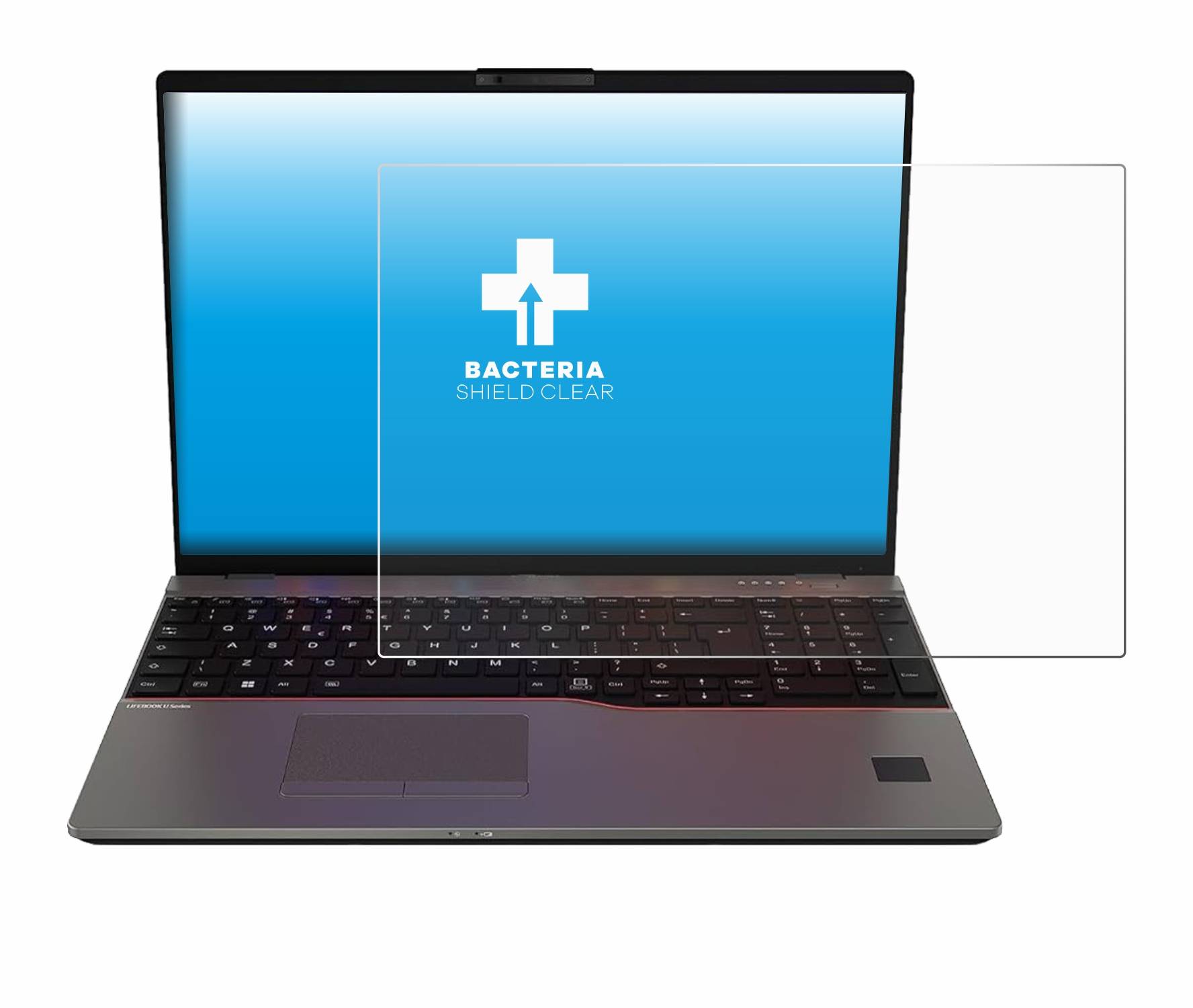 upscreen Bacteria Shield Schutzfolie für Fujitsu Lifebook U7413 - Antibakteriell