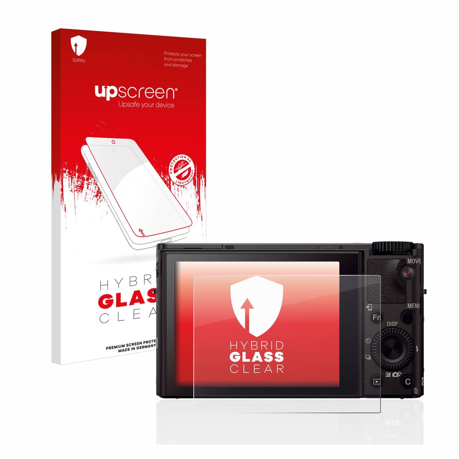 upscreen Flexible Schutz Glas Folie für Sony Cyber-Shot DSC-RX100 III Schutzglas 9H Hybridglas Klar