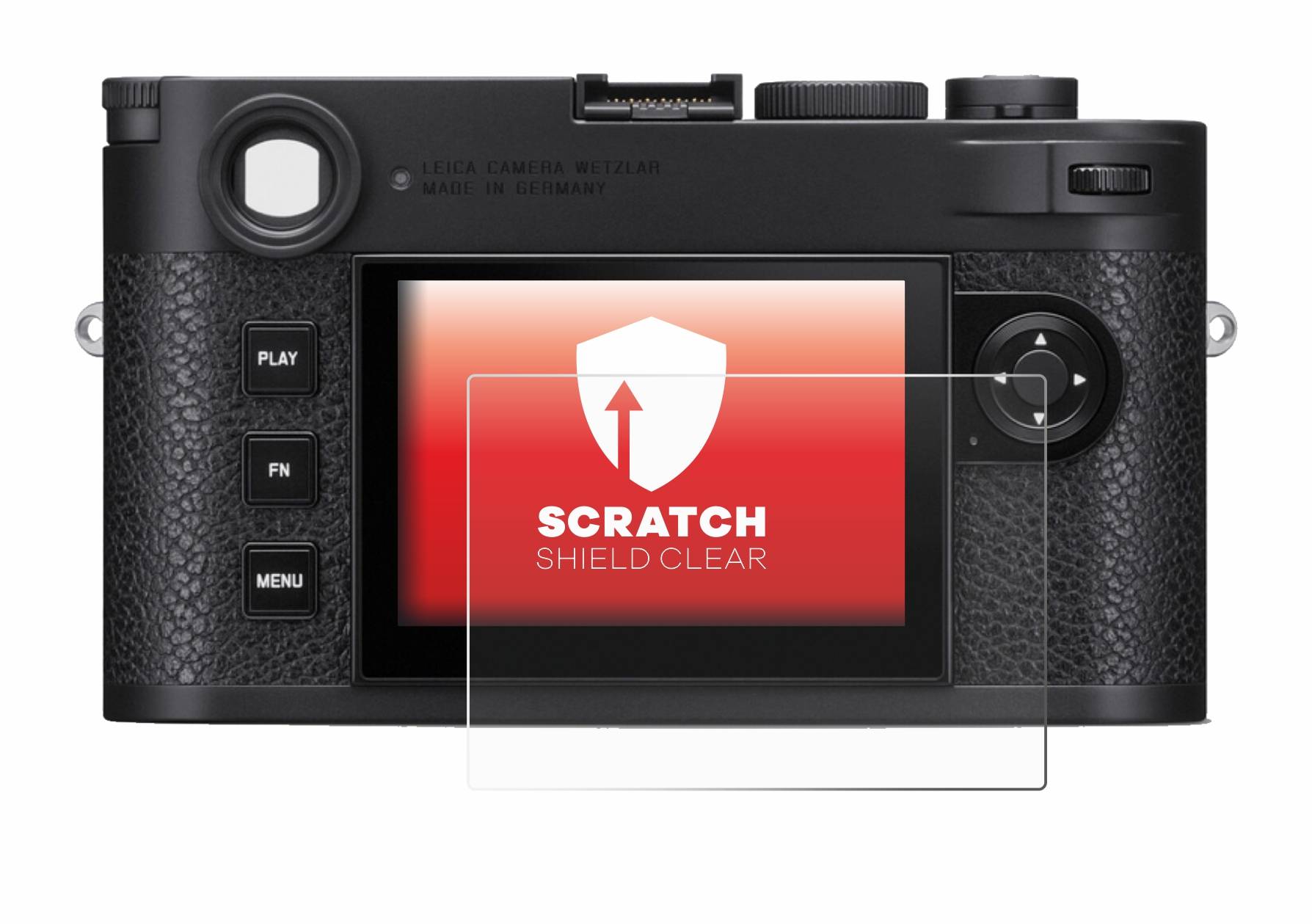 upscreen Schutzfolie für Leica M11 Kratzschutz Anti-Fingerprint Klar