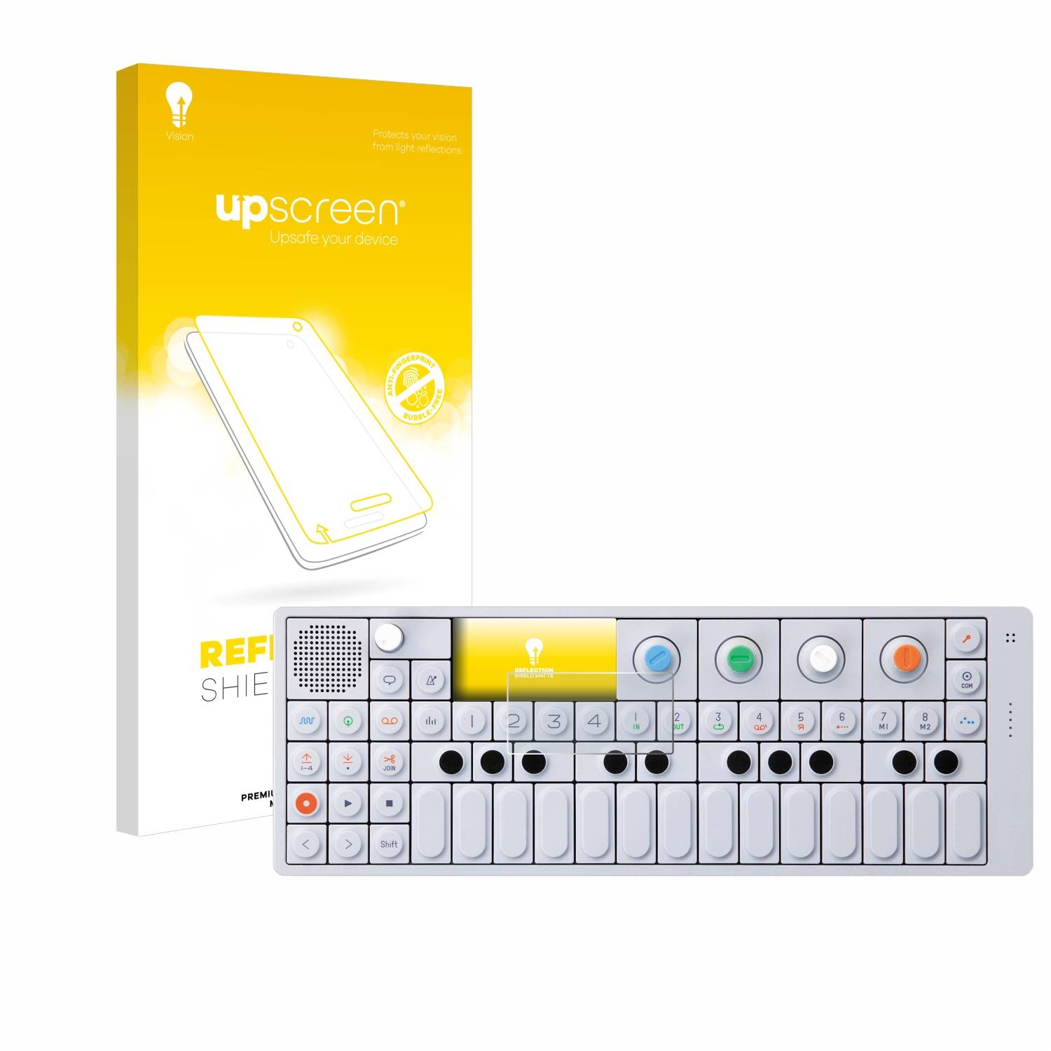 upscreen Reflection Shield Matt Schutzfolie für Teenage Engineering OP-1 Sampler & Controller