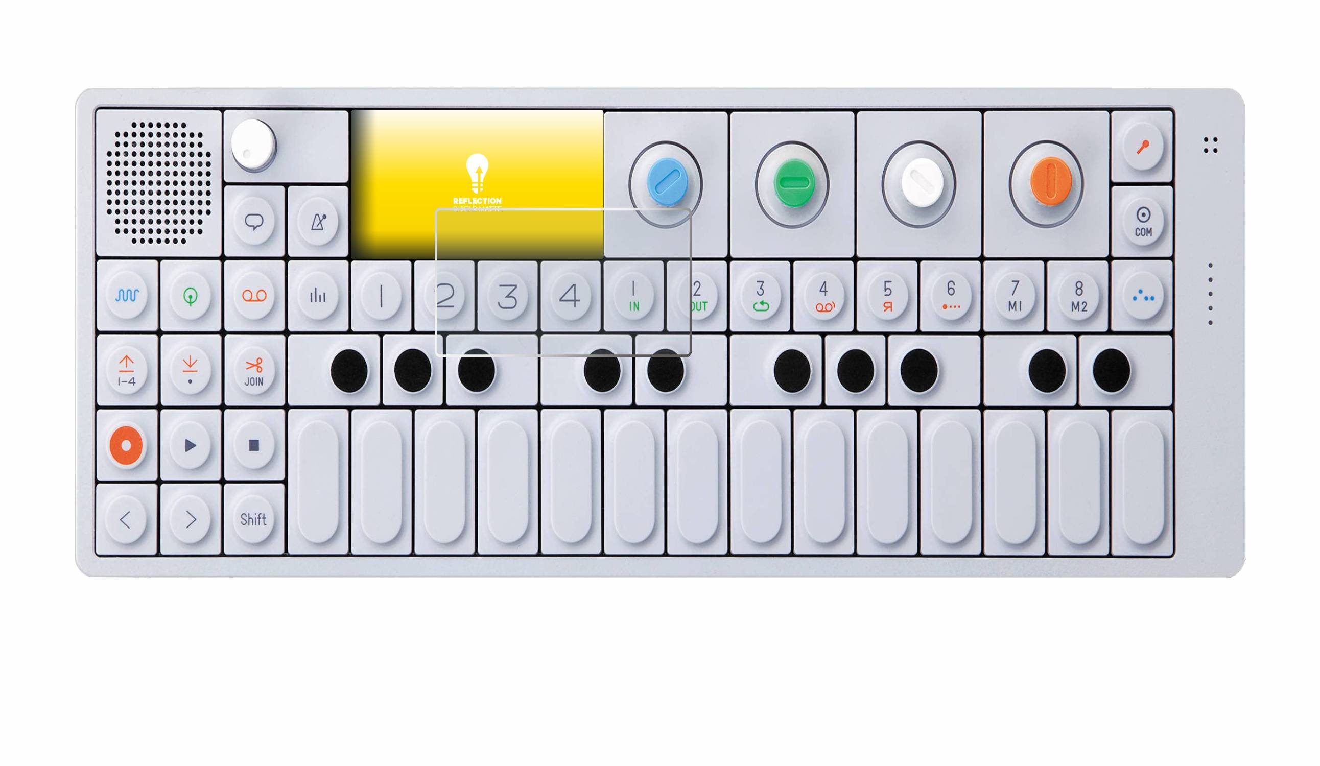 upscreen Reflection Shield Matt Schutzfolie für Teenage Engineering OP-1 Sampler & Controller