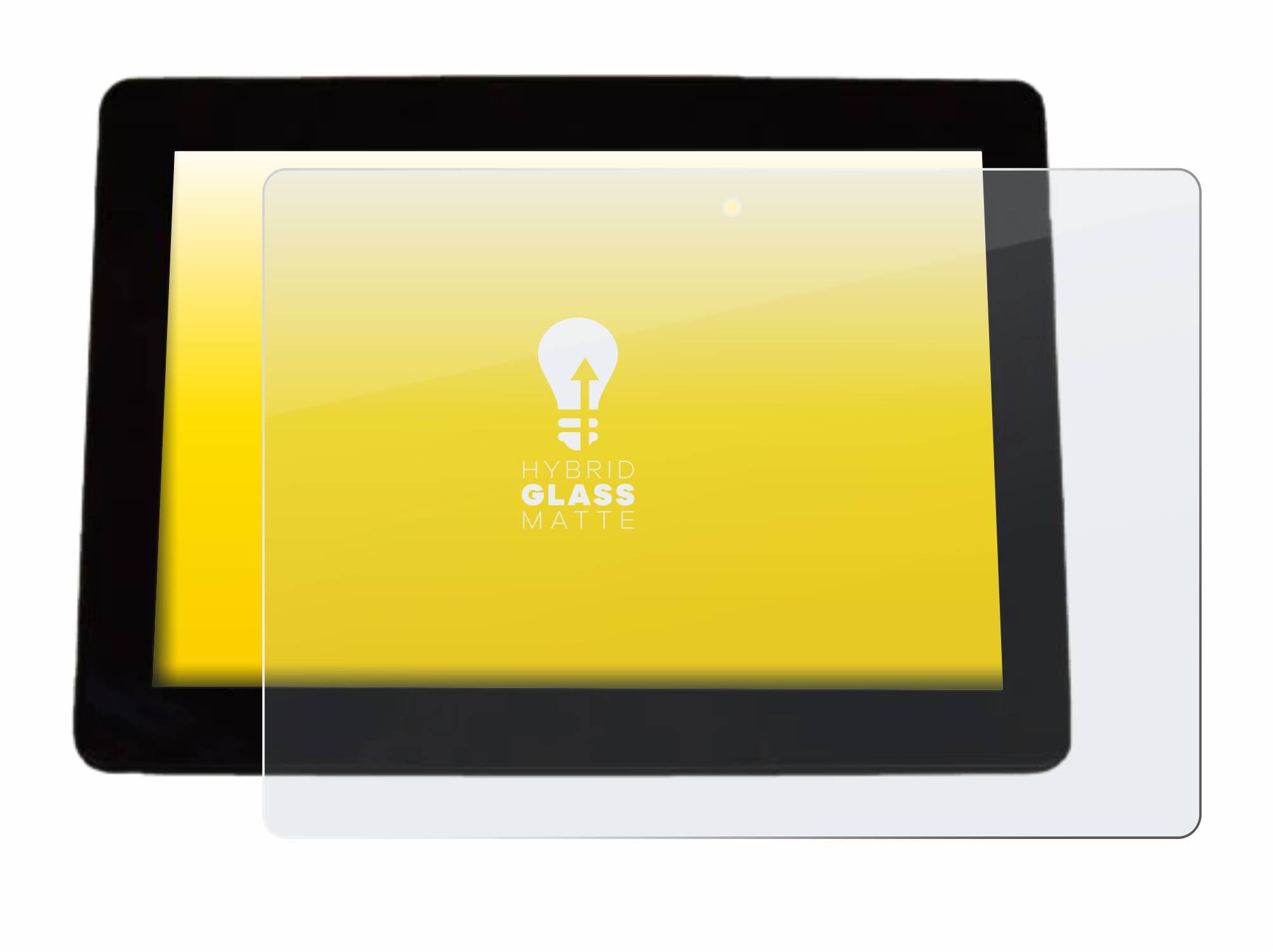 upscreen Hybrid Glas Matt Schutz-Folie für Trimble XCN 1050