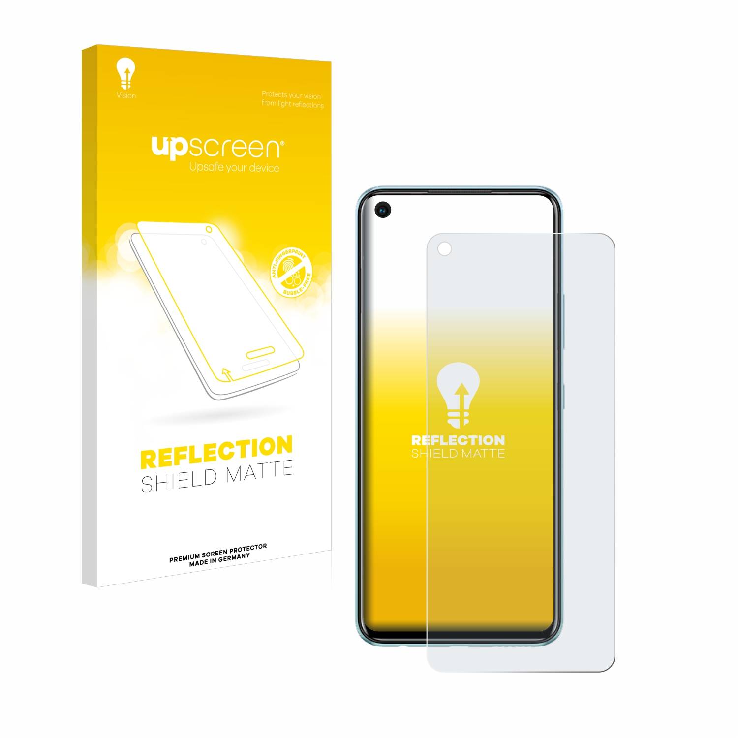 upscreen Reflection Shield Matt Schutzfolie für Infinix Hot 10