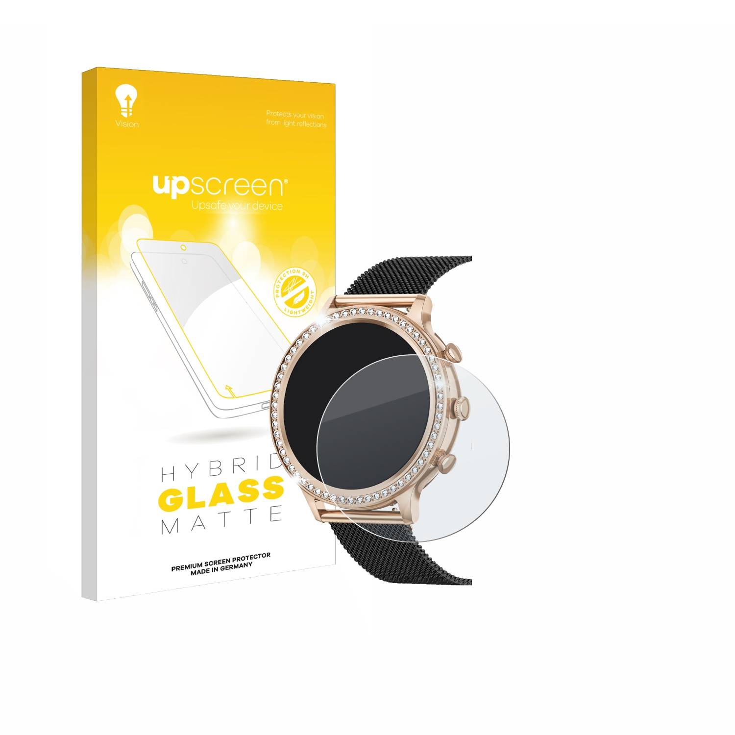 upscreen Hybrid Glas Matt Schutz-Folie für Xinghesf i70 1.32