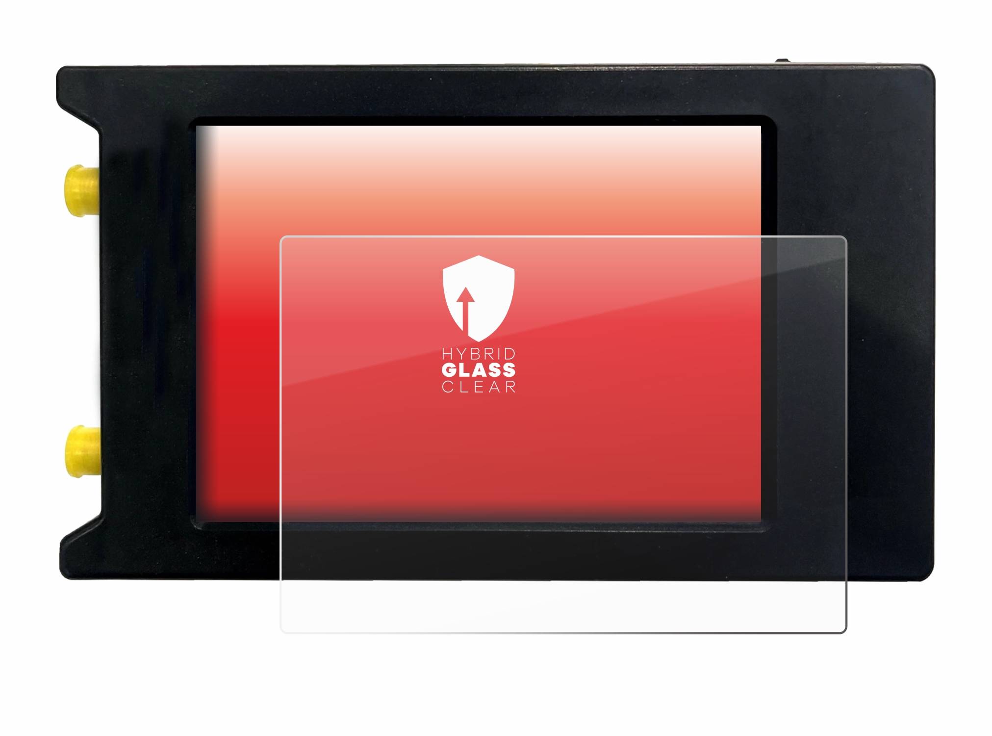 upscreen Flexible Schutz Glas Folie für LiteVNA 64 Schutzglas 9H Hybridglas Klar