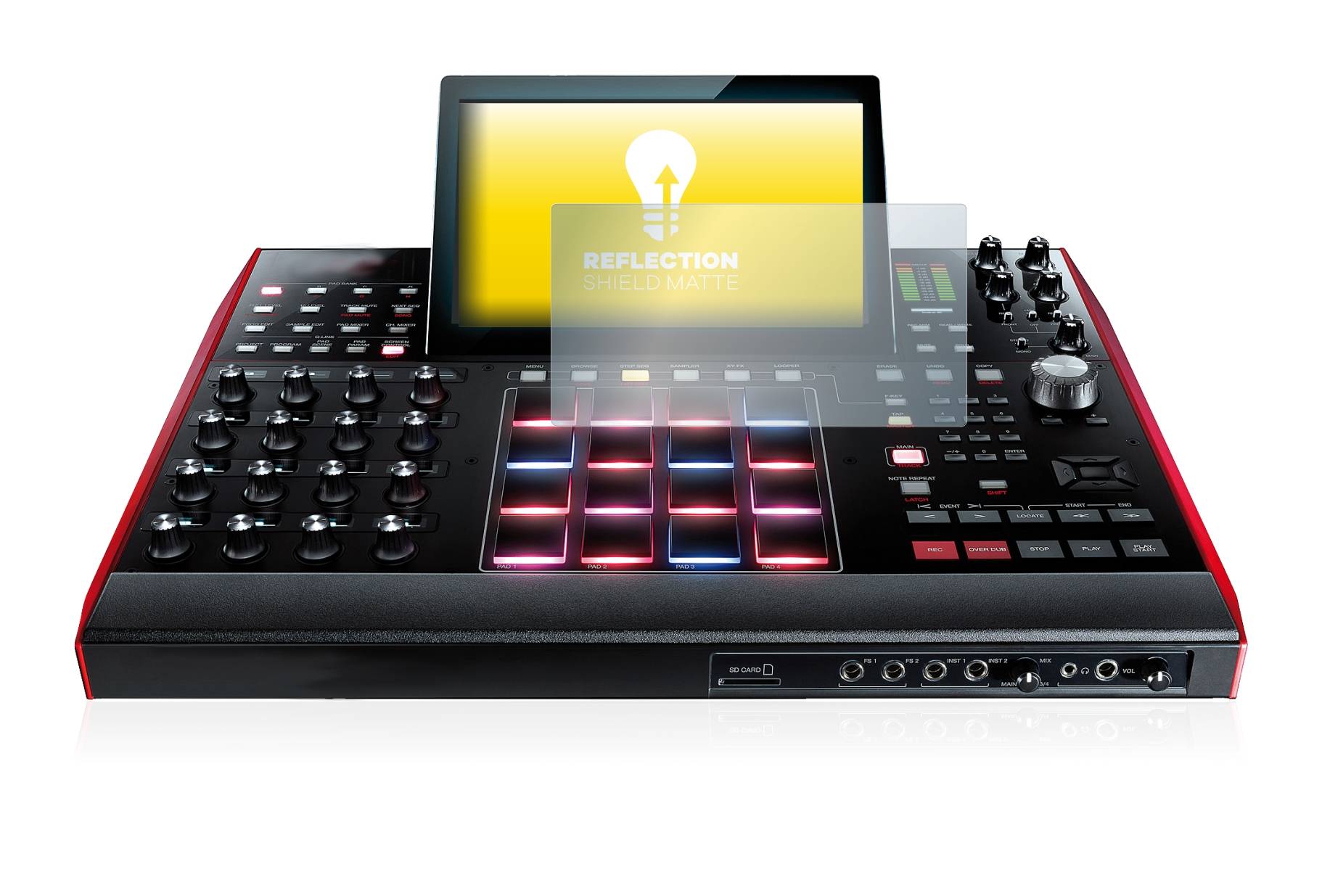 upscreen Schutzfolie für Akai MPC X 10.1" Folie Matt Entspiegelt Anti-Reflex