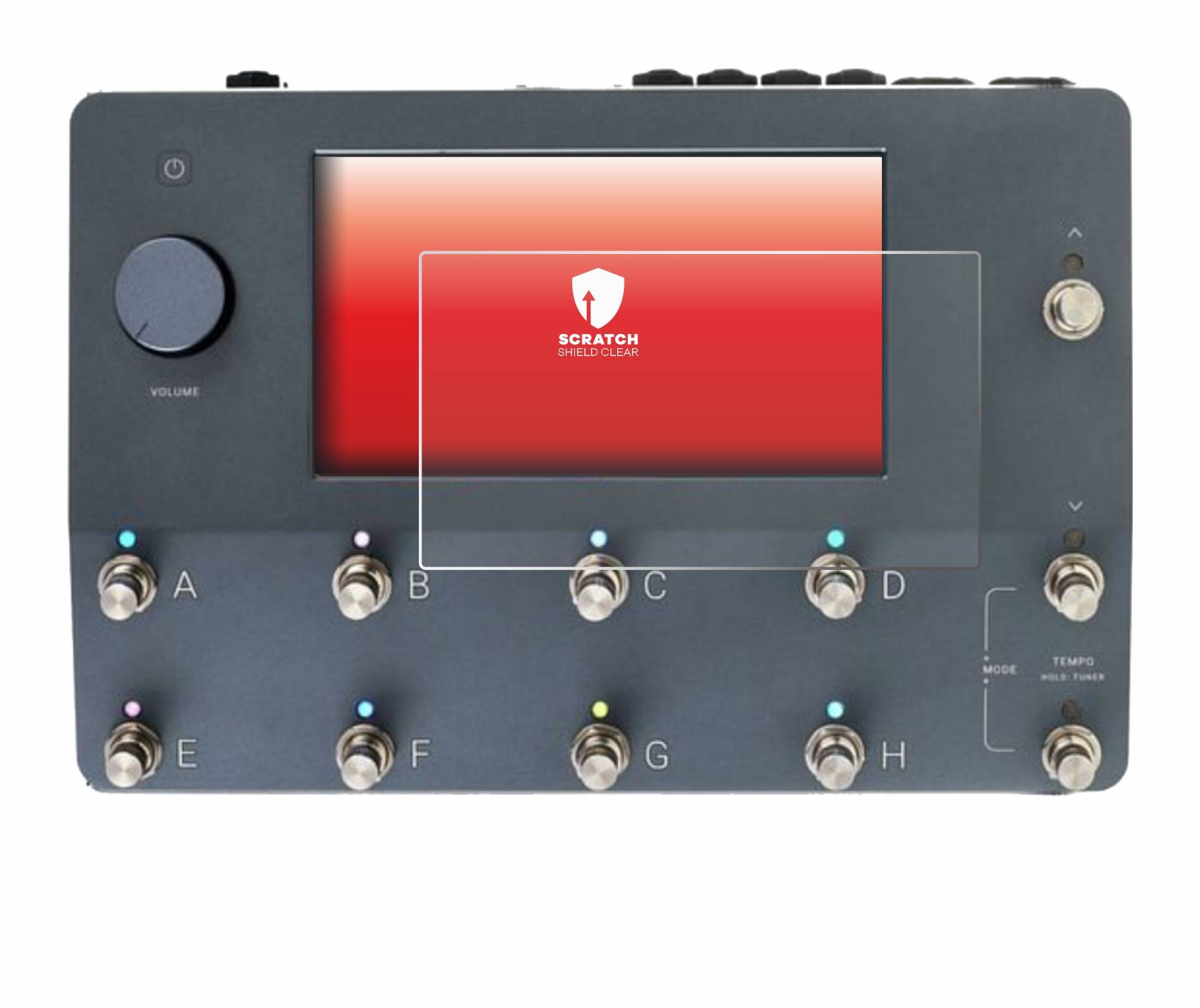 upscreen Schutzfolie für Neural DSP Quad Cortex Kratzschutz Anti-Fingerprint Klar