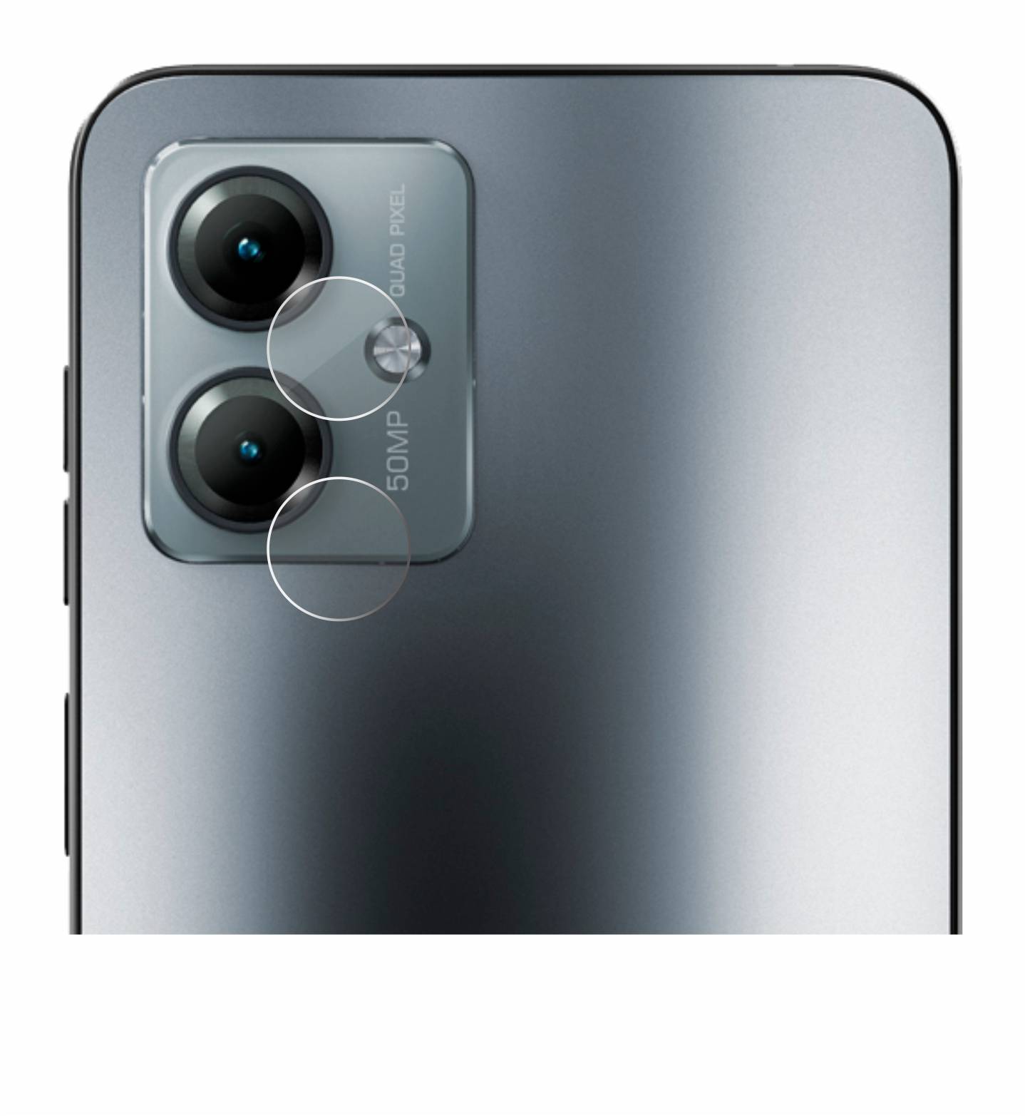 BROTECT AirGlass Glas Schutz-Folie für Motorola Moto G14 (NUR Kameraschutz) - Schutzglas