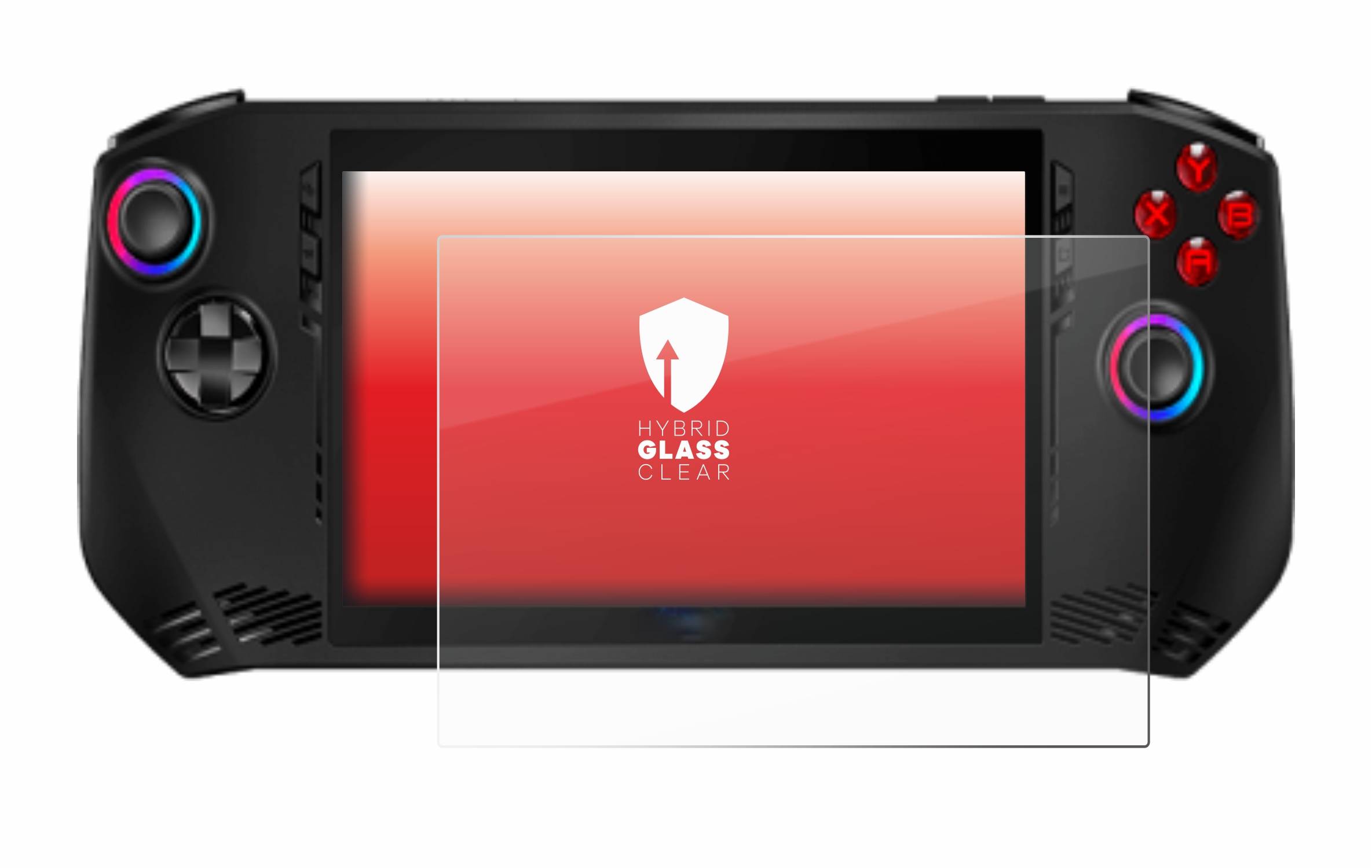 upscreen Hybrid Glas Schutz-Folie für MSI Claw A1M