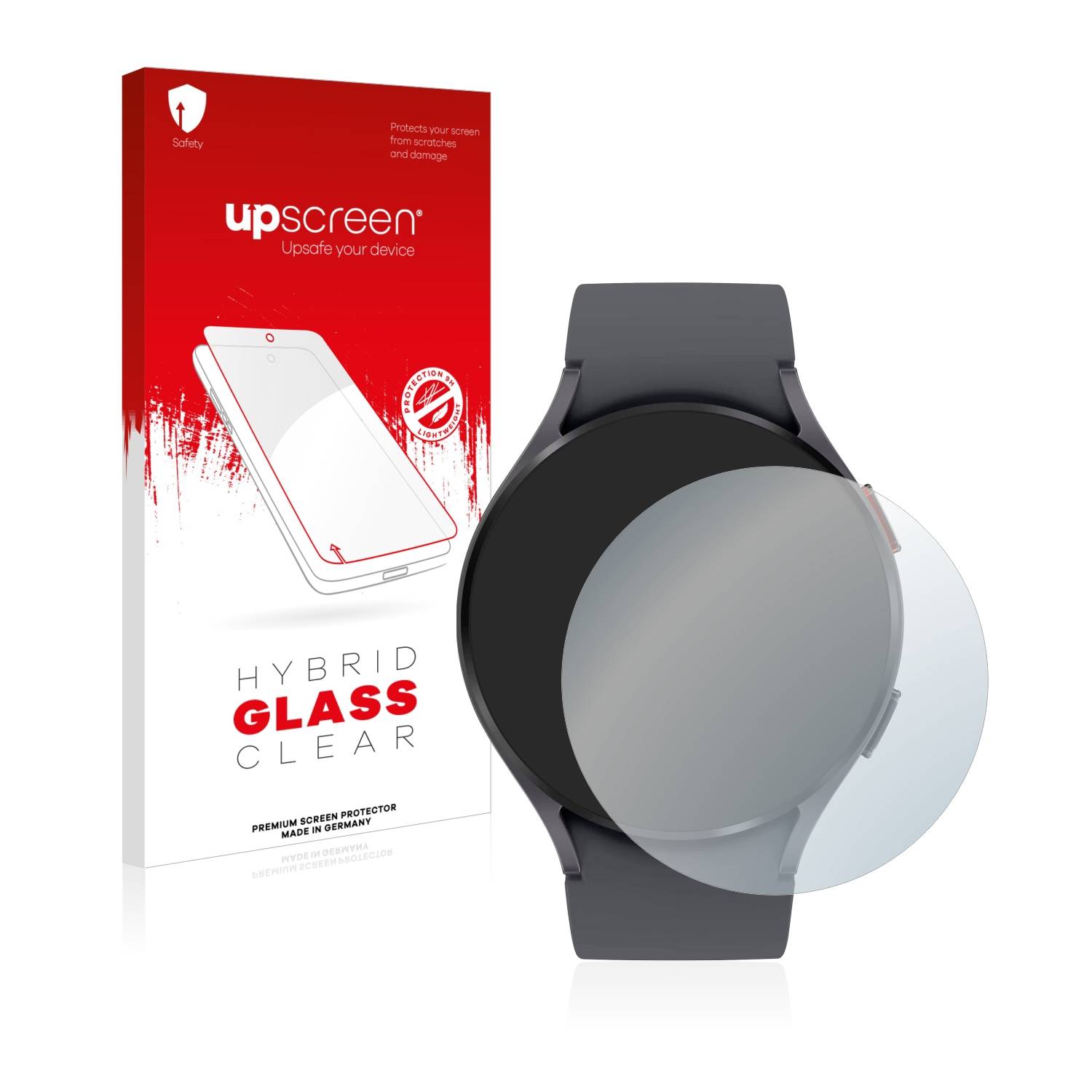 upscreen Hybrid Glas Schutz-Folie für Garmin Fenix 6S Pro