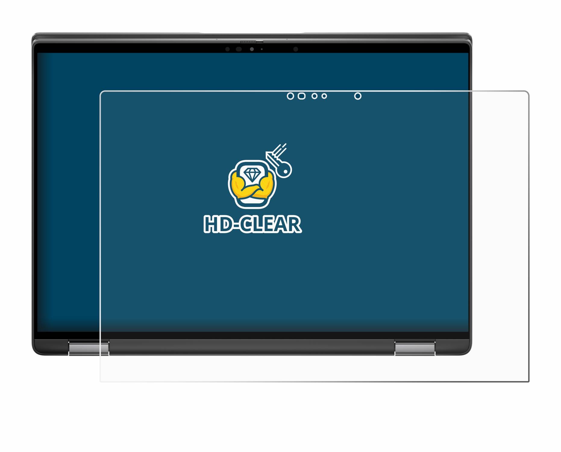 BROTECT Schutzfolie für Dell Latitude 7440 2-in-1 Folie Klar Transparent