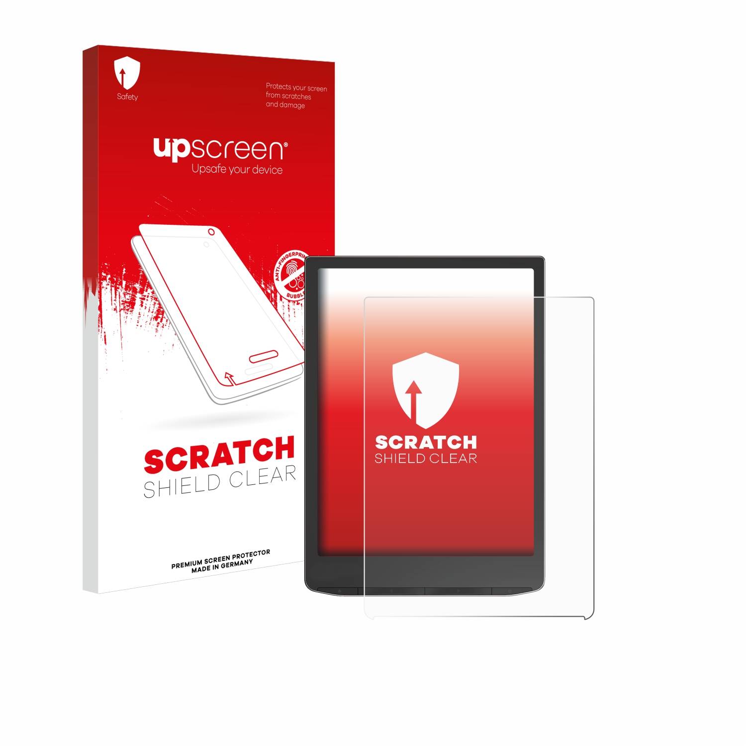 upscreen Schutzfolie für Vivlio InkPad 4 Kratzschutz Anti-Fingerprint Klar