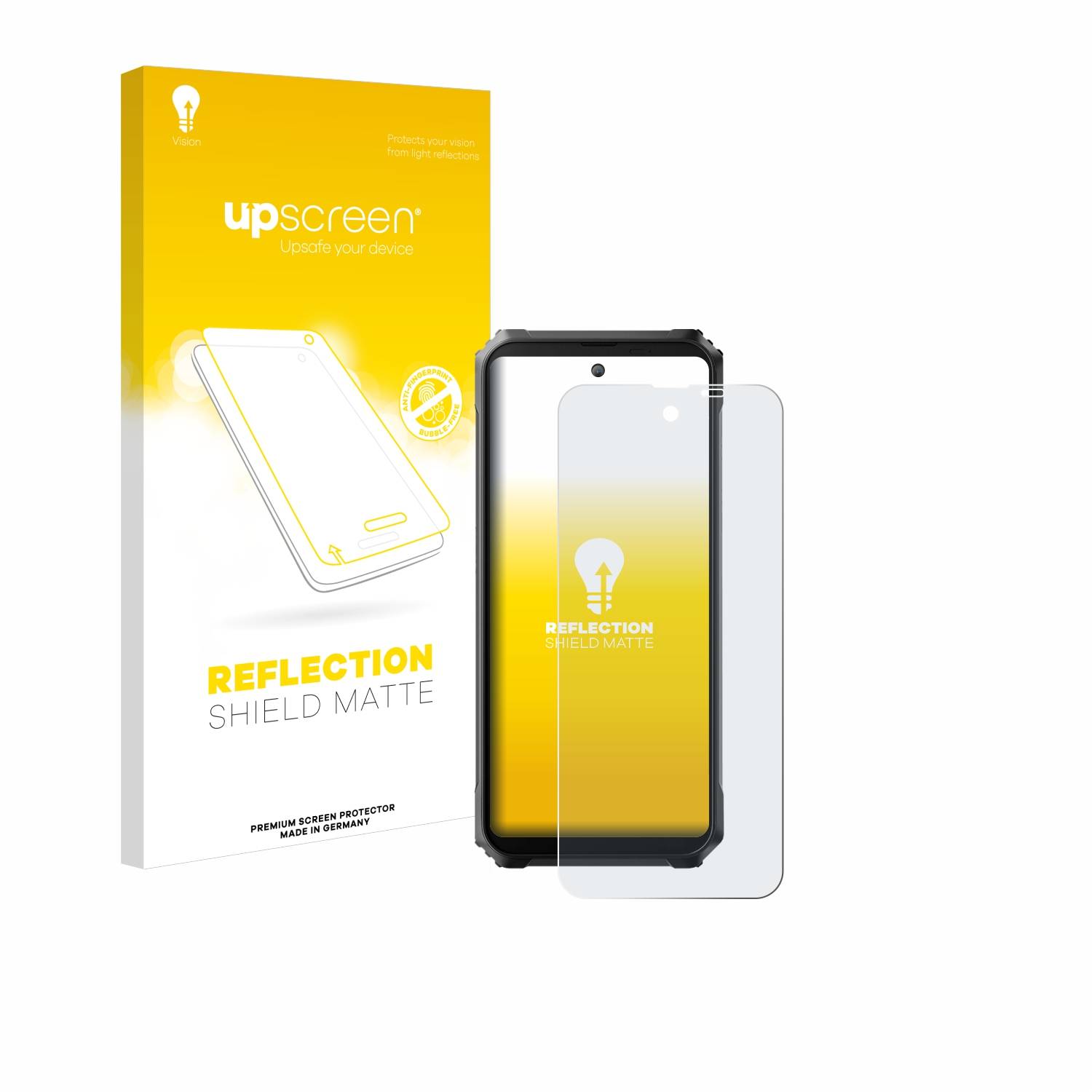 upscreen Reflection Shield Matt Schutzfolie für Blackview BL8000 5G