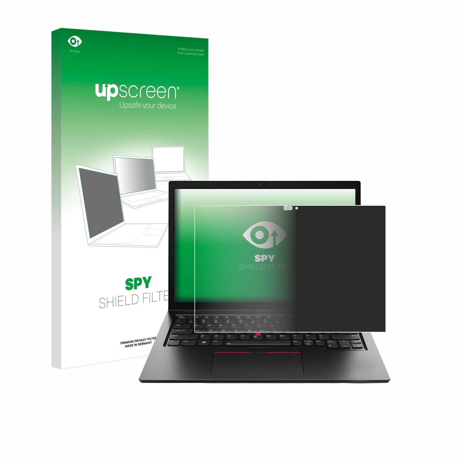 upscreen Blickschutzfilter für Lenovo ThinkPad L13 Yoga Gen 4 Blaulichtfilter Sichtschutz Privacy Anti Spy abnehmbar