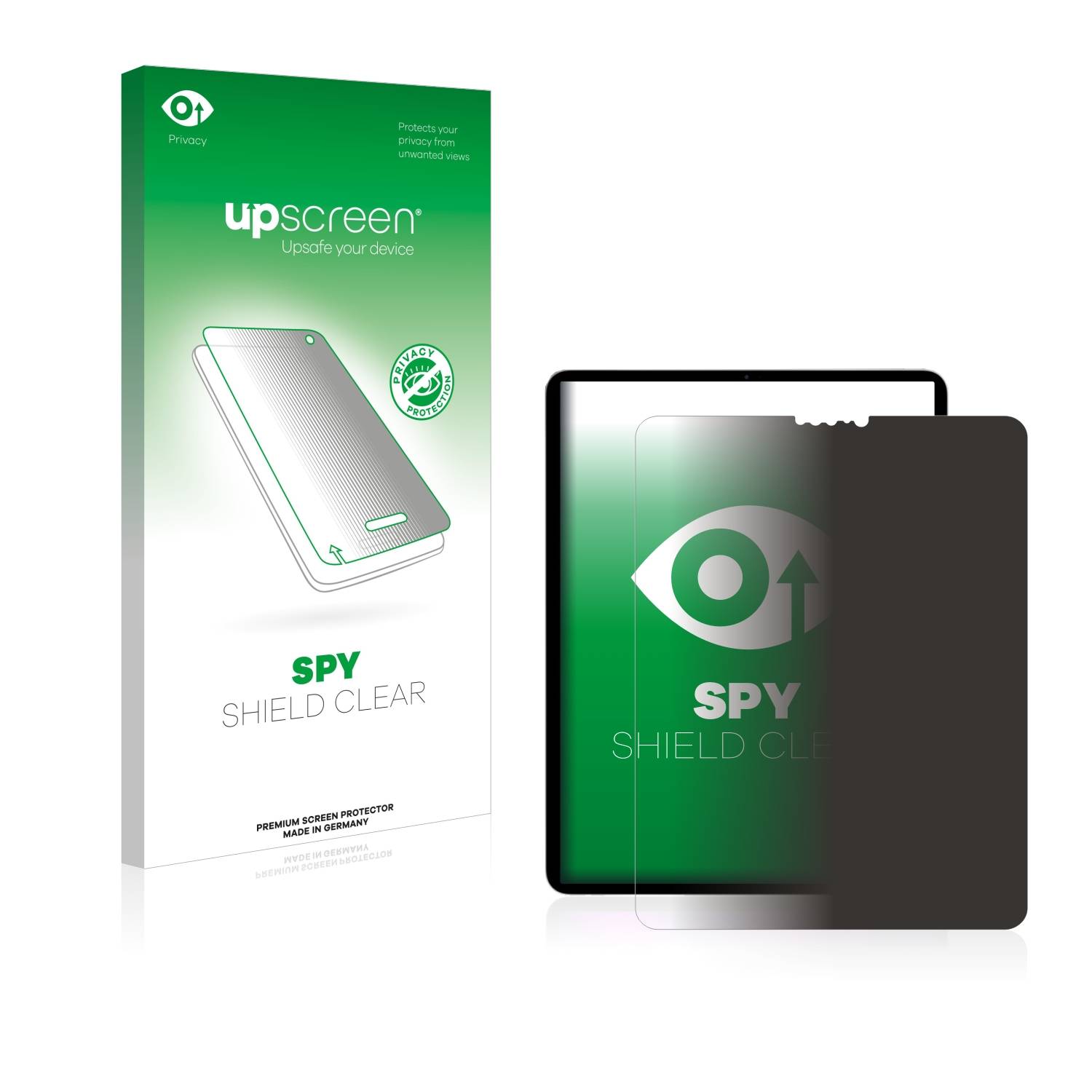 upscreen Spy Shield Sichtschutz-Folie für Apple iPad Pro 11 WiFi Cellular 2020 (2. Gen.)