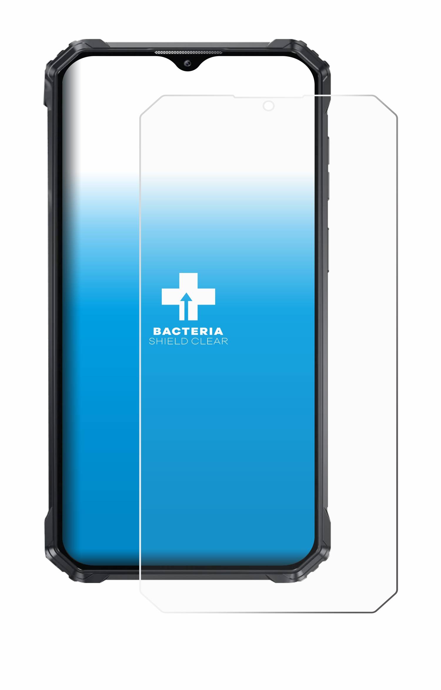 upscreen Bacteria Shield Schutzfolie für Oukitel WP36 - Antibakteriell