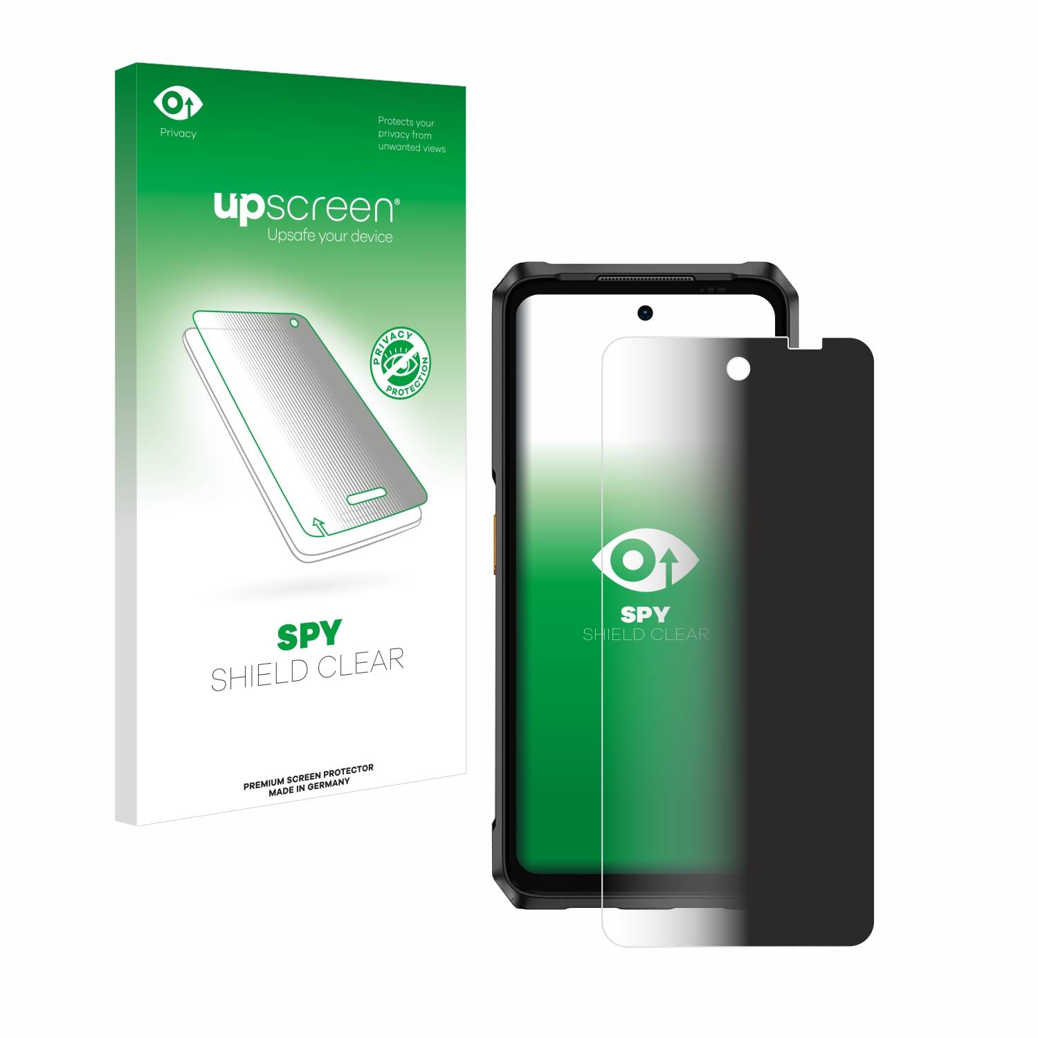 upscreen Blickschutzfolie für Ulefone Armor 26 Ultra Anti-Spy Privacy Blaulichtschutz Sichtschutzfolie