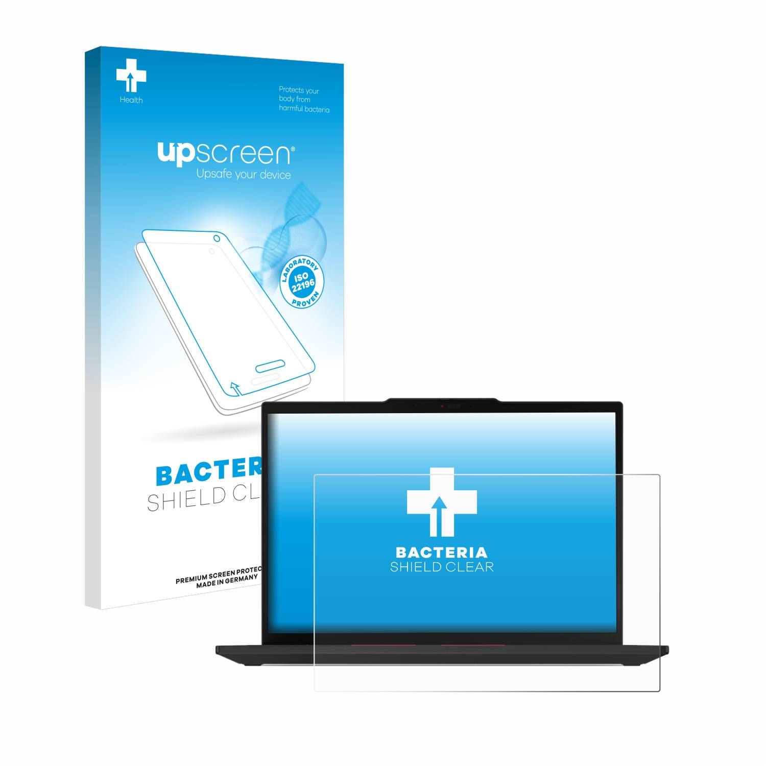 upscreen Bacteria Shield Schutzfolie für Lenovo ThinkPad T14 Gen 5 - Antibakteriell