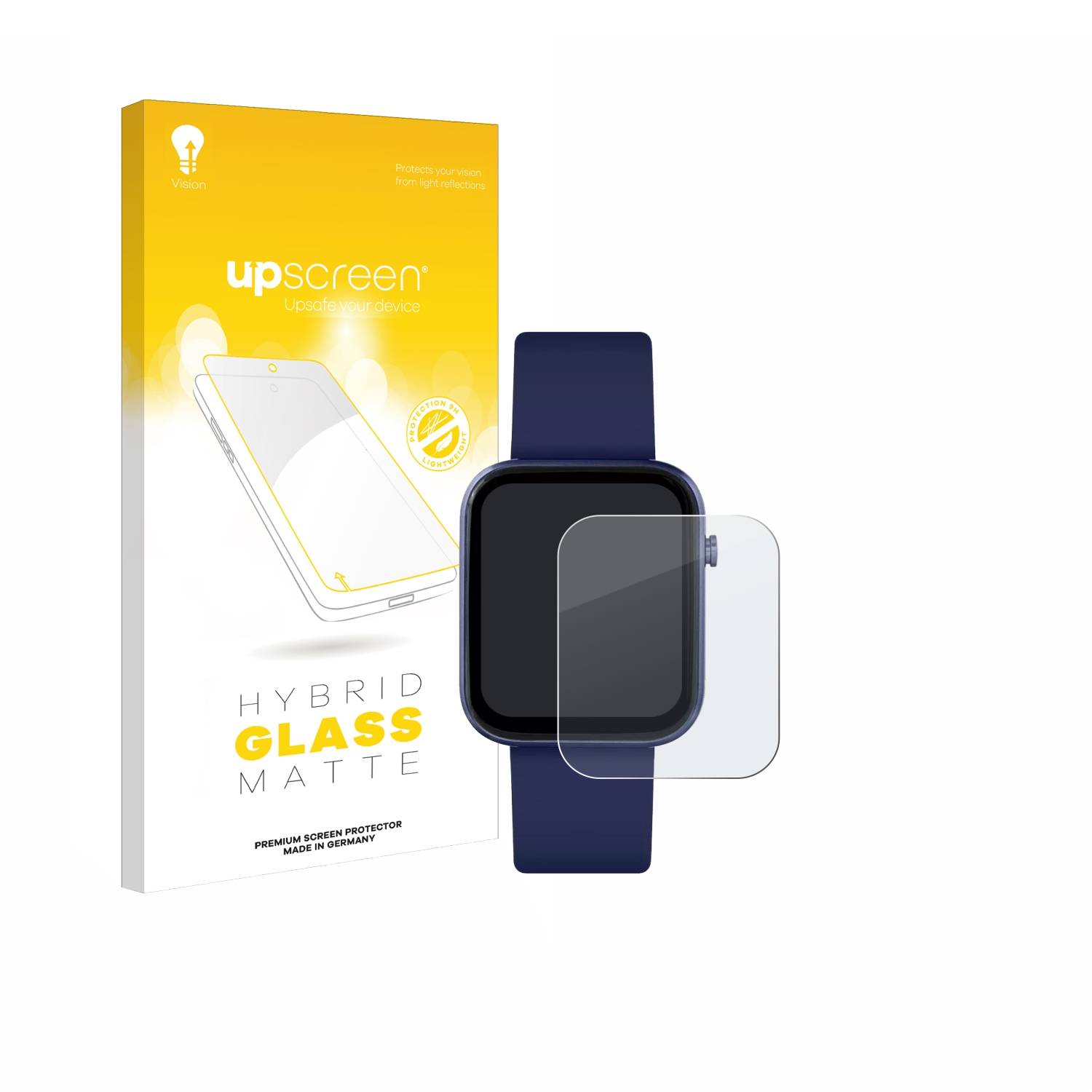 upscreen Hybrid Glas Matt Panzer-Folie für Reflex Active Series 12