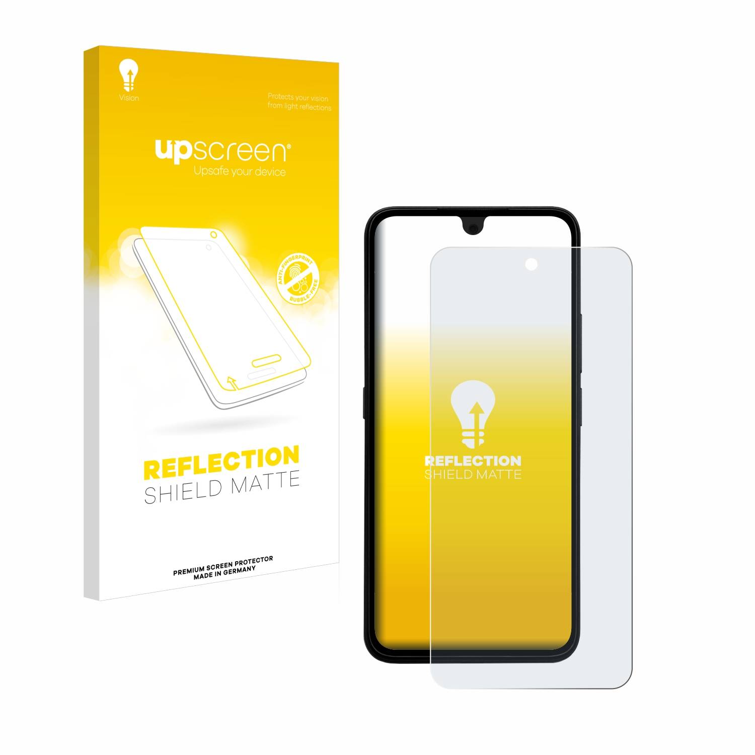upscreen Reflection Shield Matt Schutzfolie für Punkt MC02