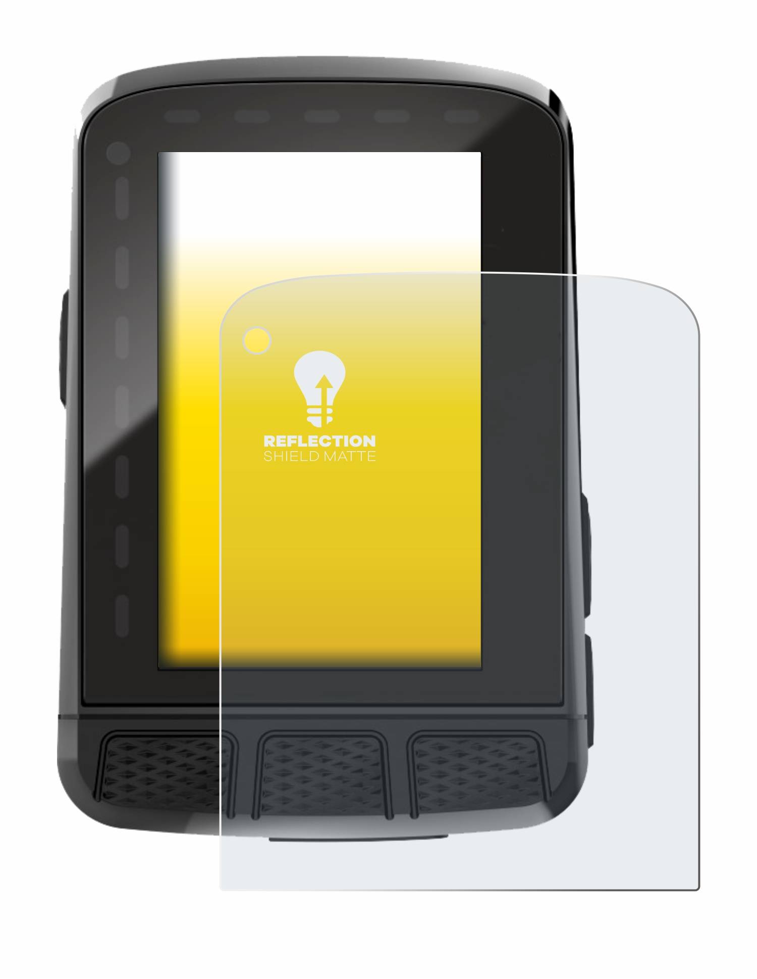 upscreen Reflection Shield Matt Schutzfolie für Wahoo Elemnt Roam V2 GPS