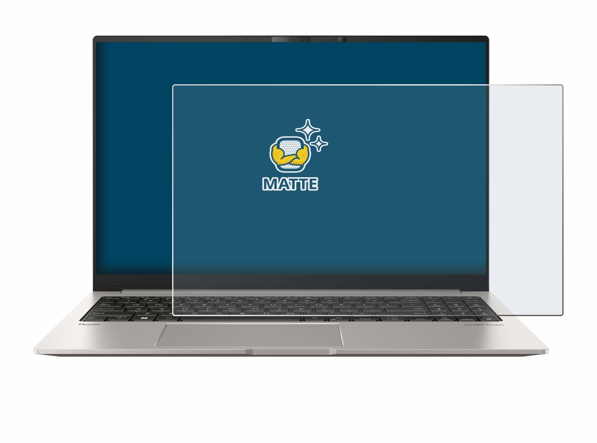 BROTECT Entspiegelungs-Folie für ASUS ZenBook 15 OLED UM3504