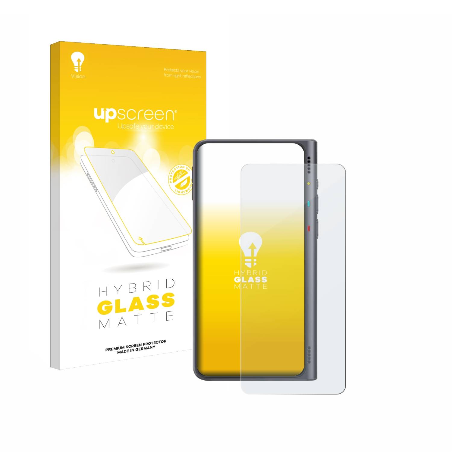 upscreen Hybrid Glas Matt Schutz-Folie für Timekettle Fluentalk T1